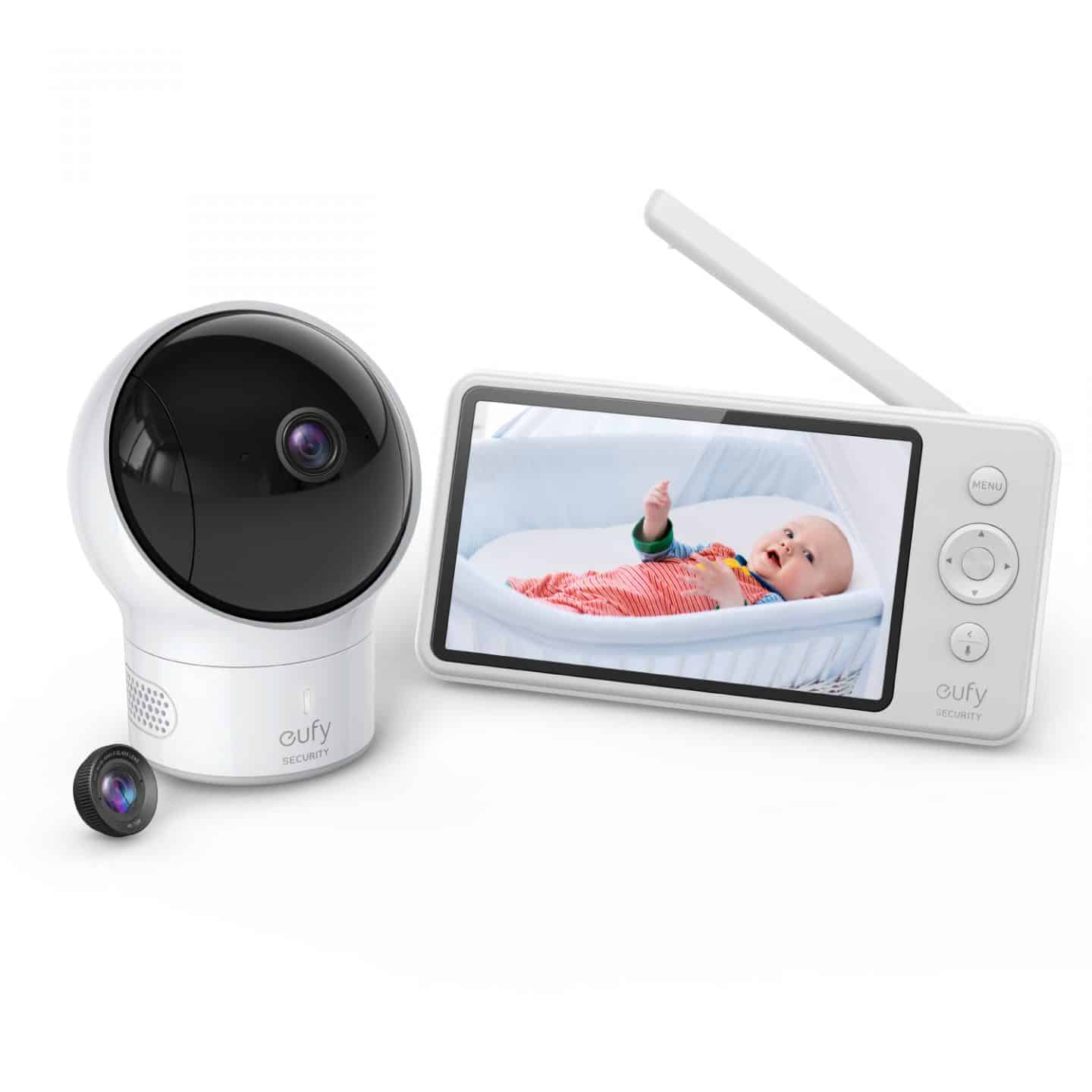 Crystal clear screen on eufy spaceview baby monitor