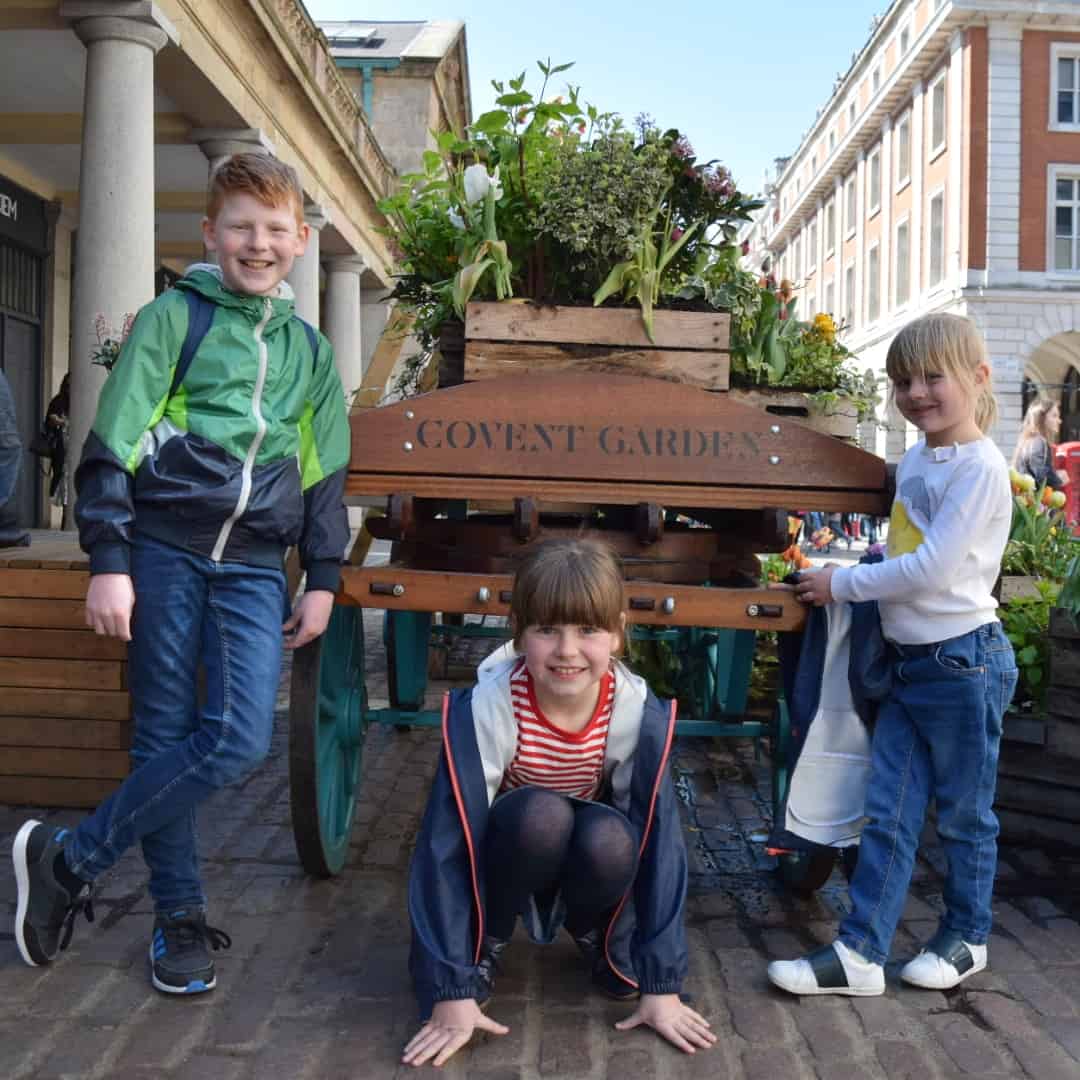 Kids in Covent Garden