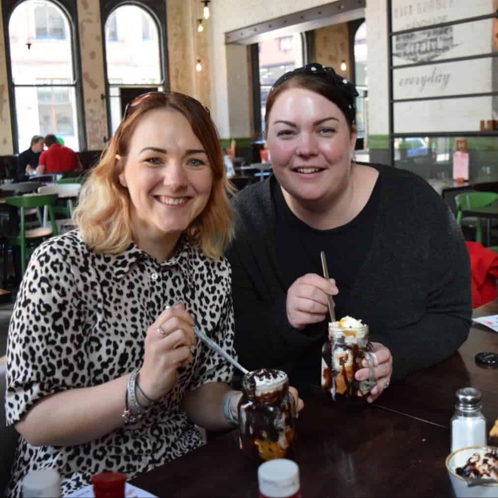 Handmade Burger Co sundaes