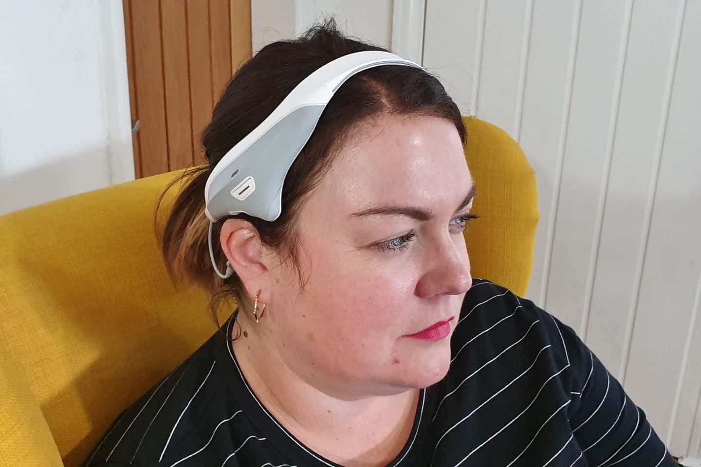 The Modius headset feels quite tight on my head and sometimes gives me a bit of a headache