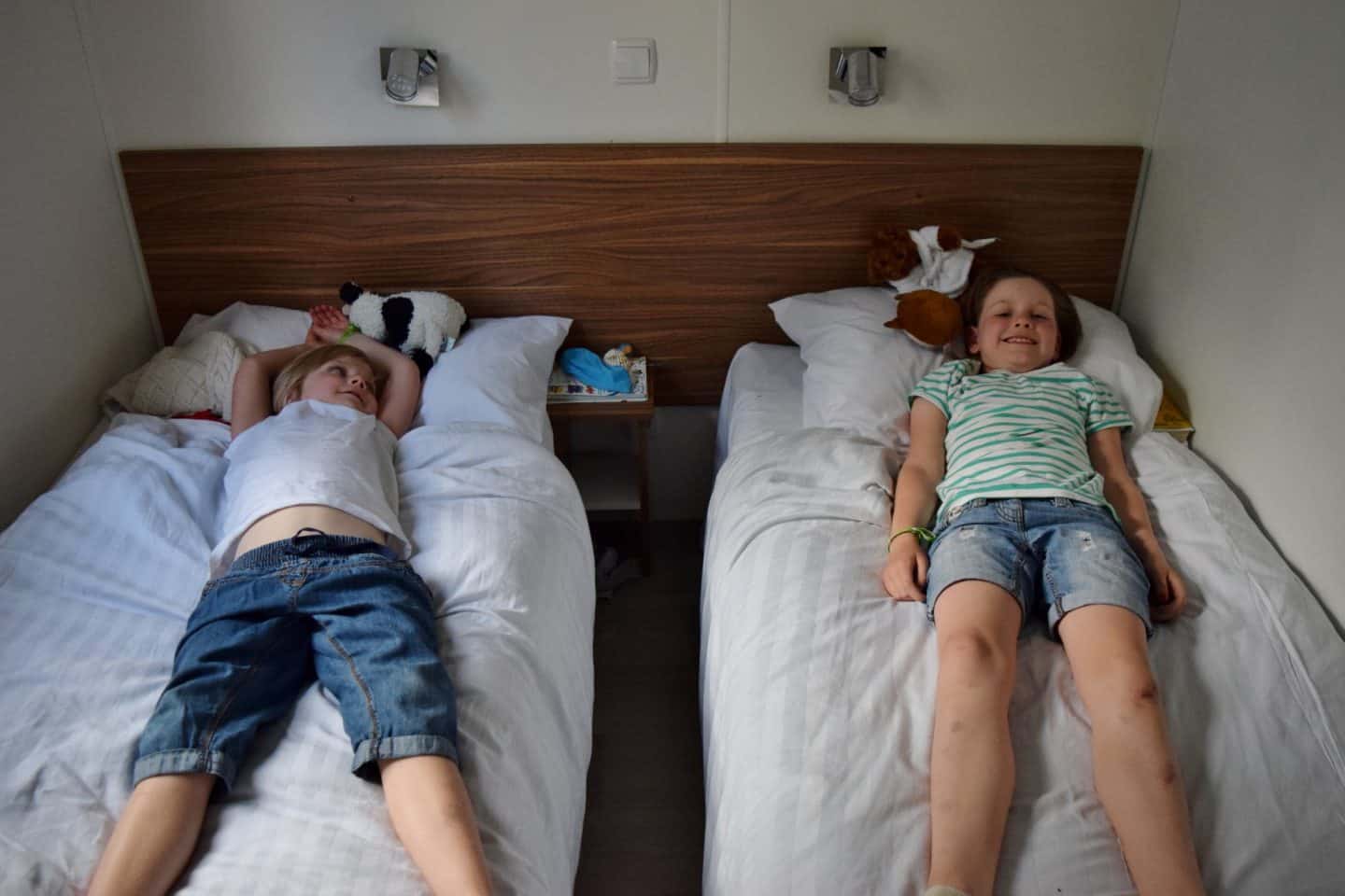 twin bedroom in Eurocamp Avant holiday home - perfect for two children but will also sleep adults