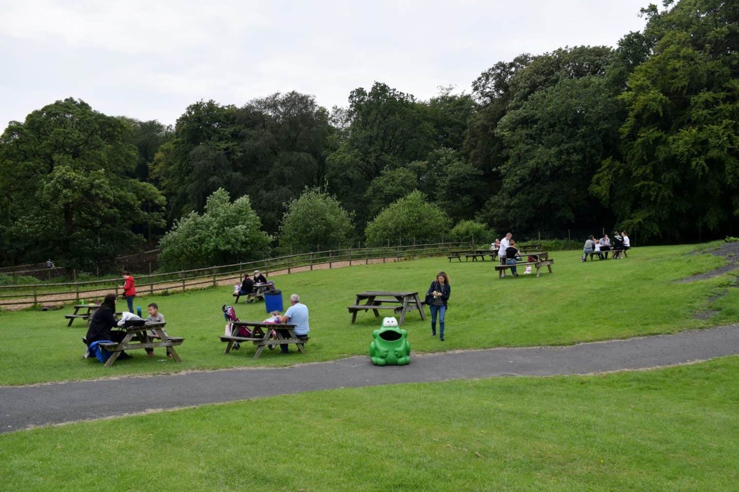 Picnic area at Smithills Farm