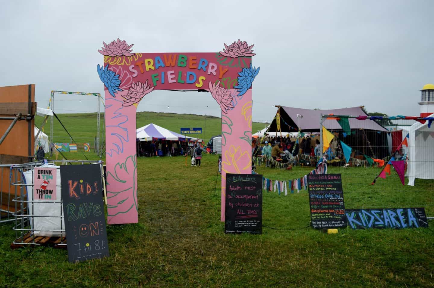 Strawberry Fields - Kid's area at YNot Festival