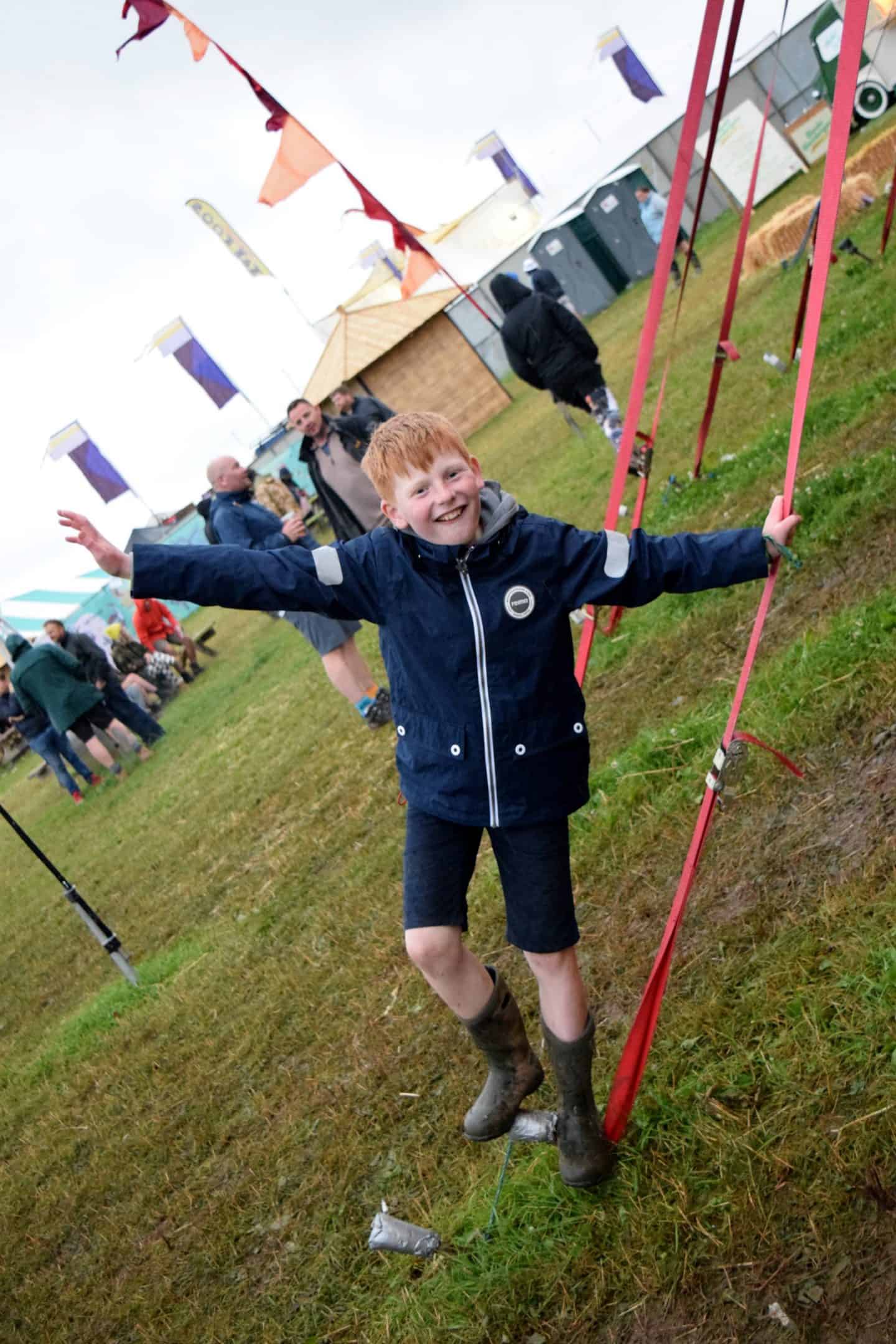 10yr old boy at Y Not Festival