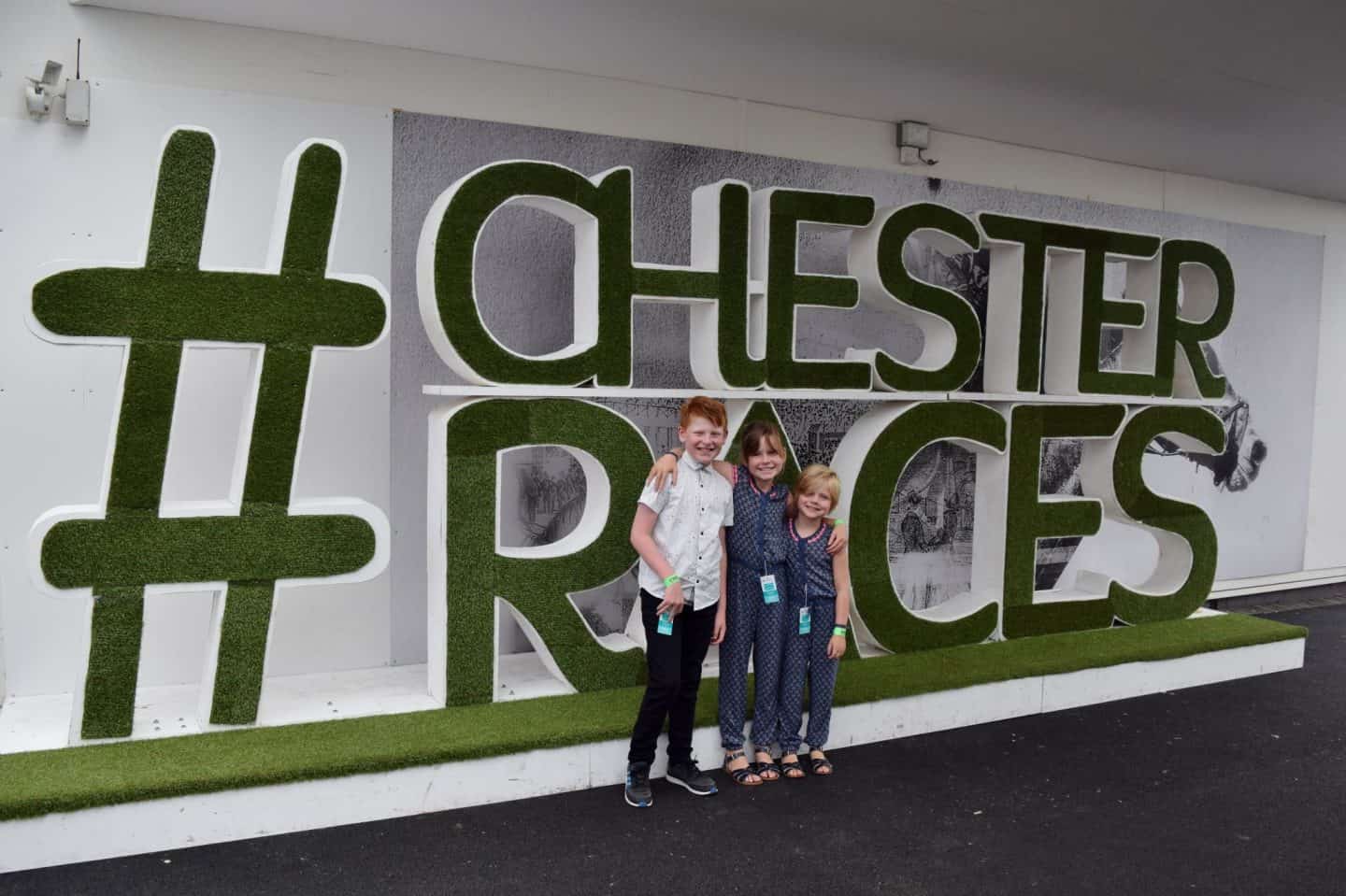#ChesterRaces sign at Chester Racecourse
