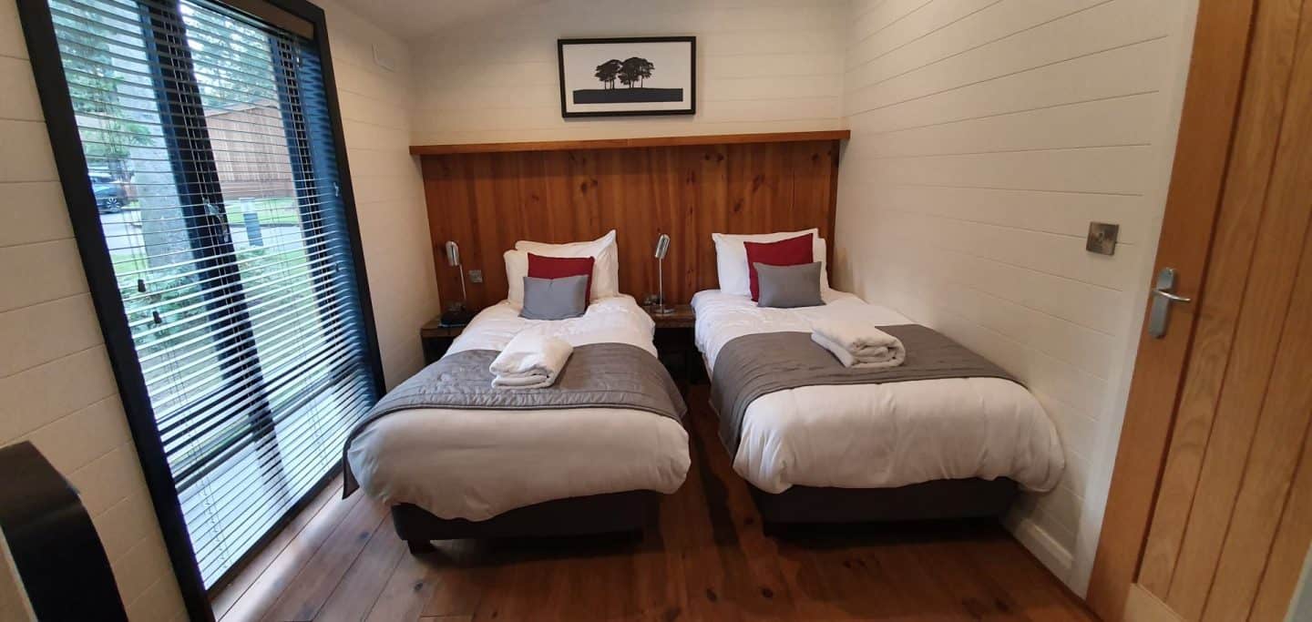 Landal Darwin Forest - twin bedroom in Glade Lodge
