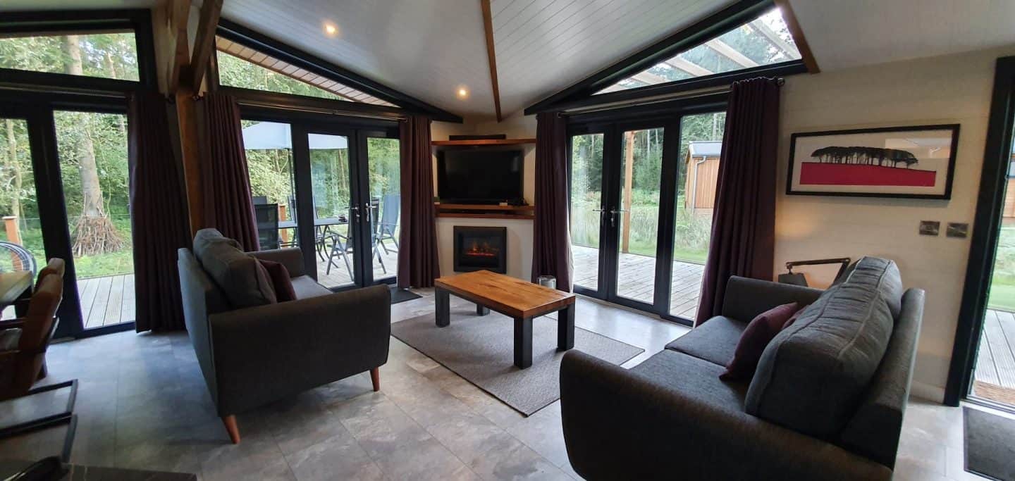 Darwin Forest luxury lodge - living space of Glad Exclusive
