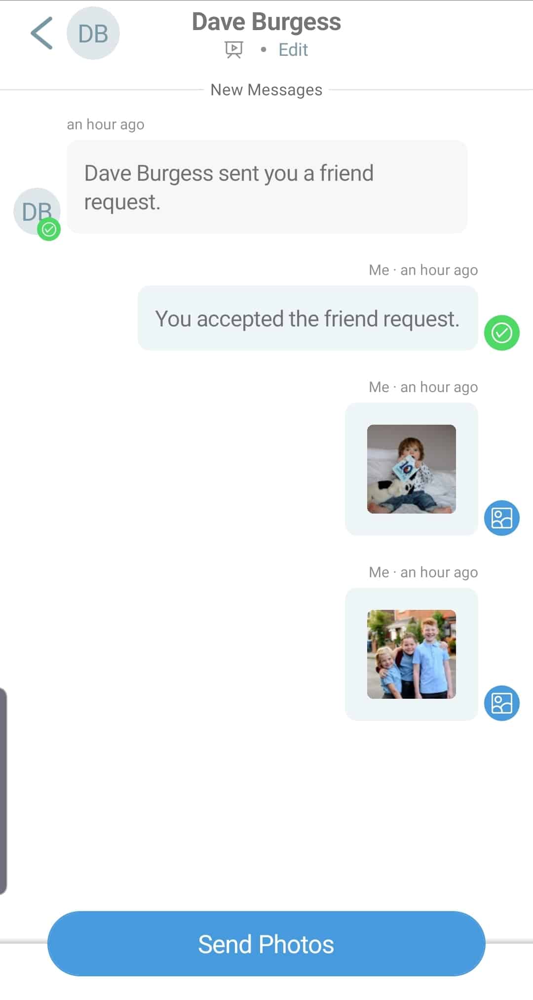 Use the Nixplay app to send photos to straight from your smartphone