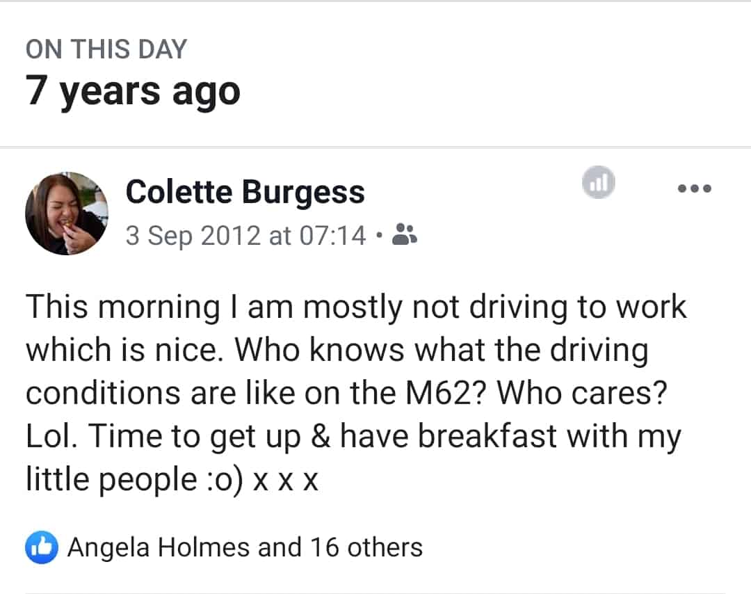 M62 commuter woes - supply teacher