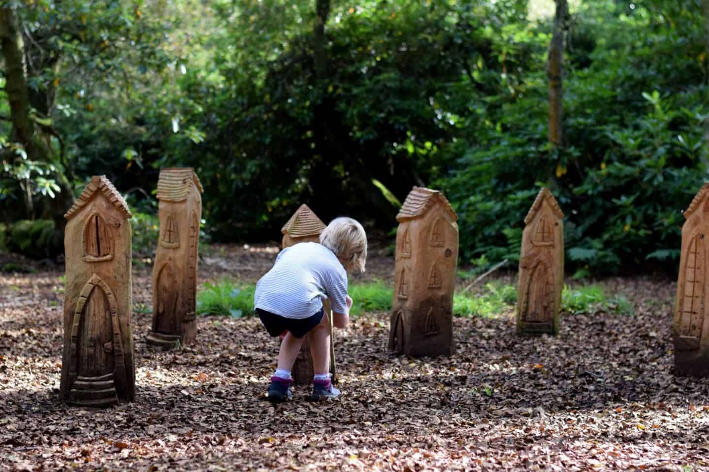 Magical fairy village at Darwin Forest