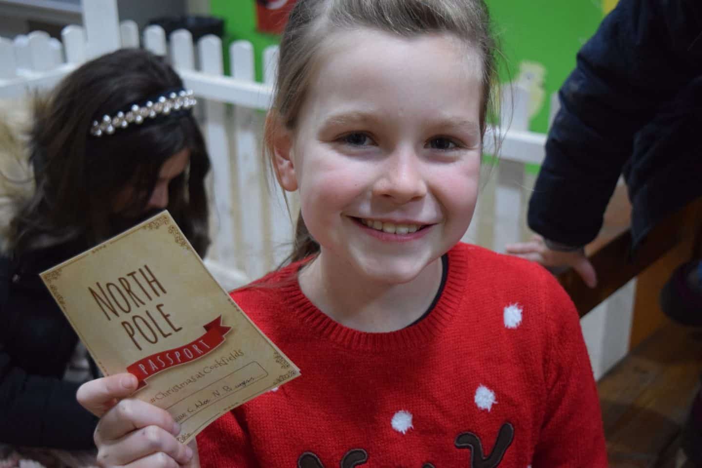 Cockfields Farm Christmas experience - your passport will be stamped as you move through the stages