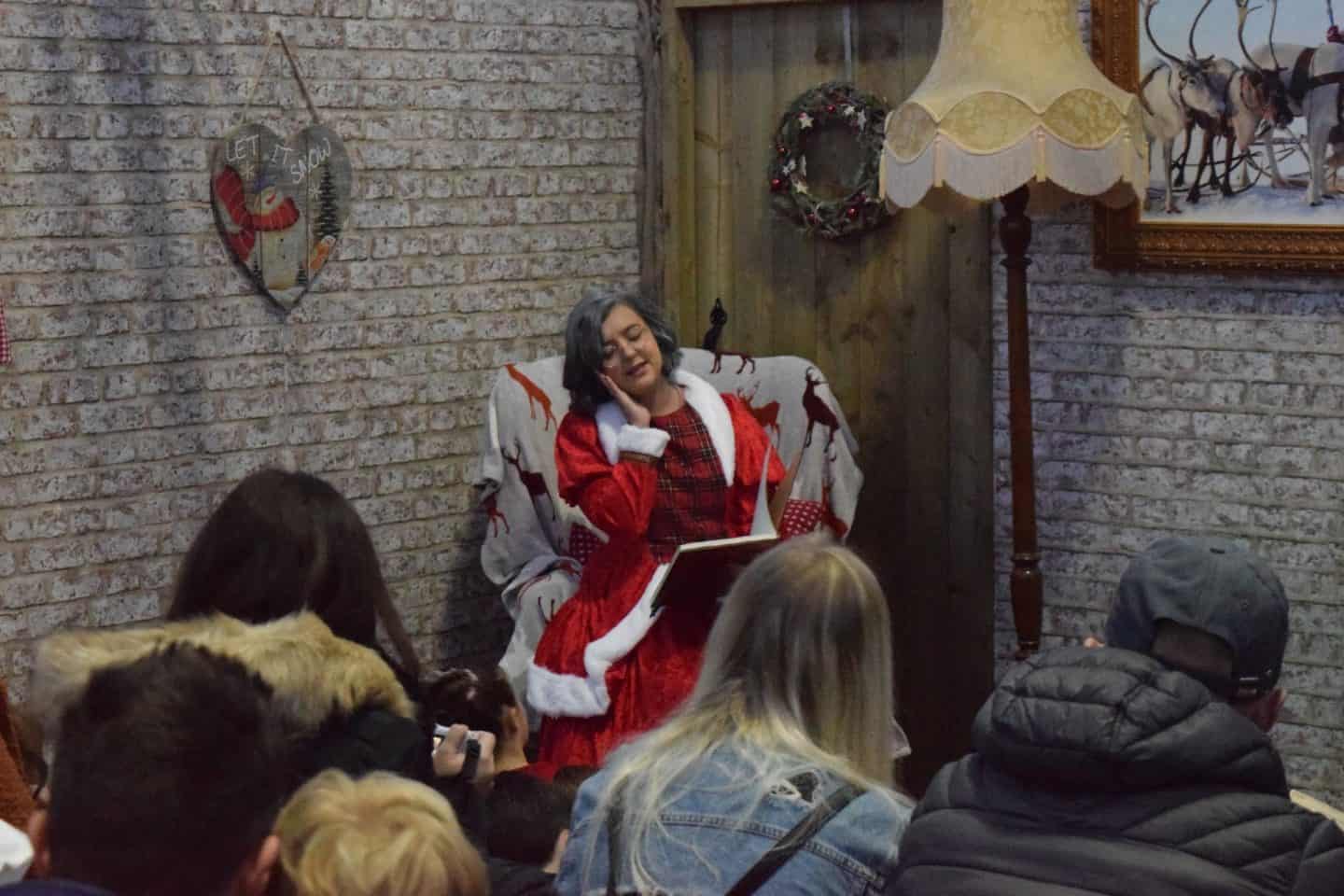 Story telling with Mrs Claus