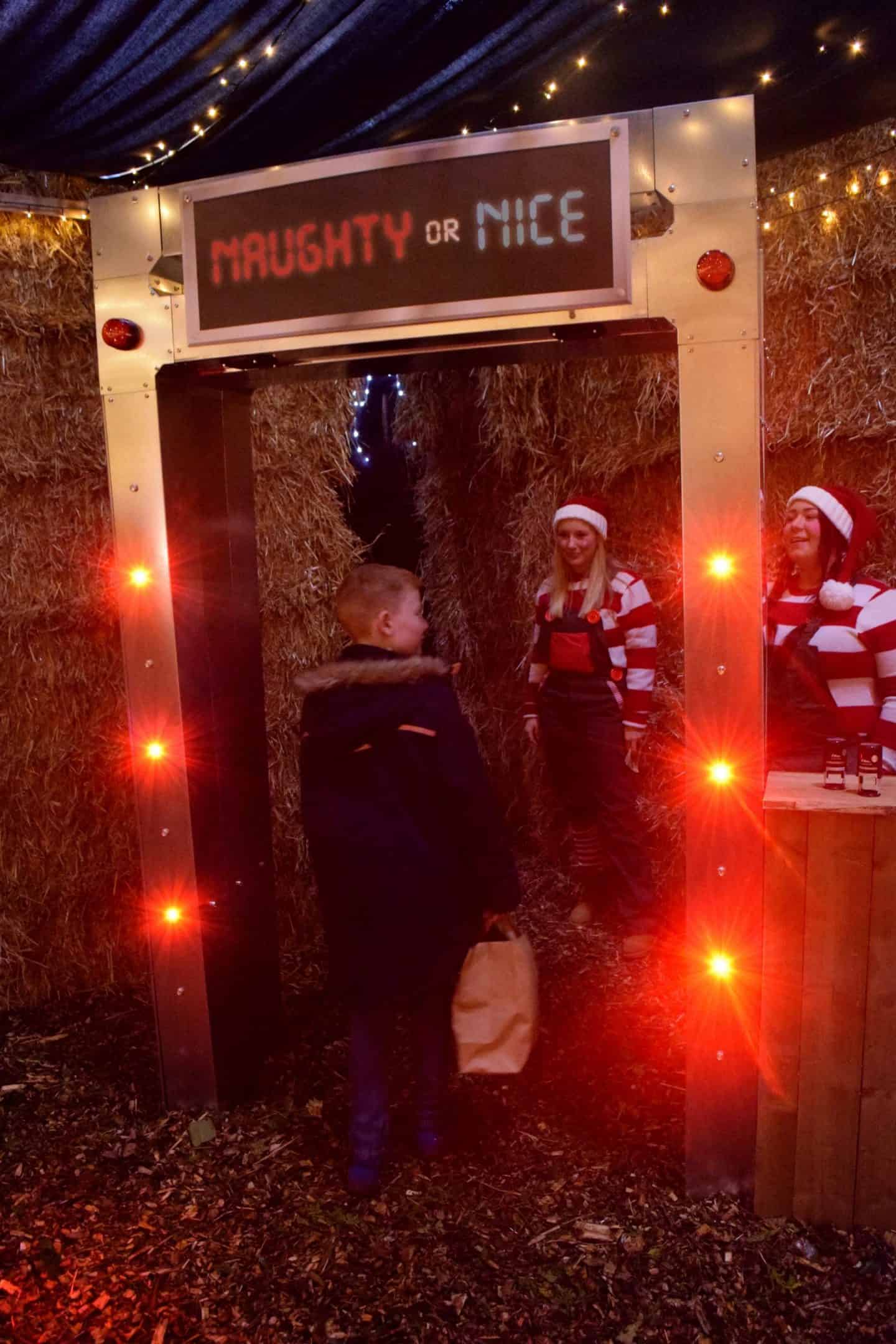 The Naughty / Nice meter