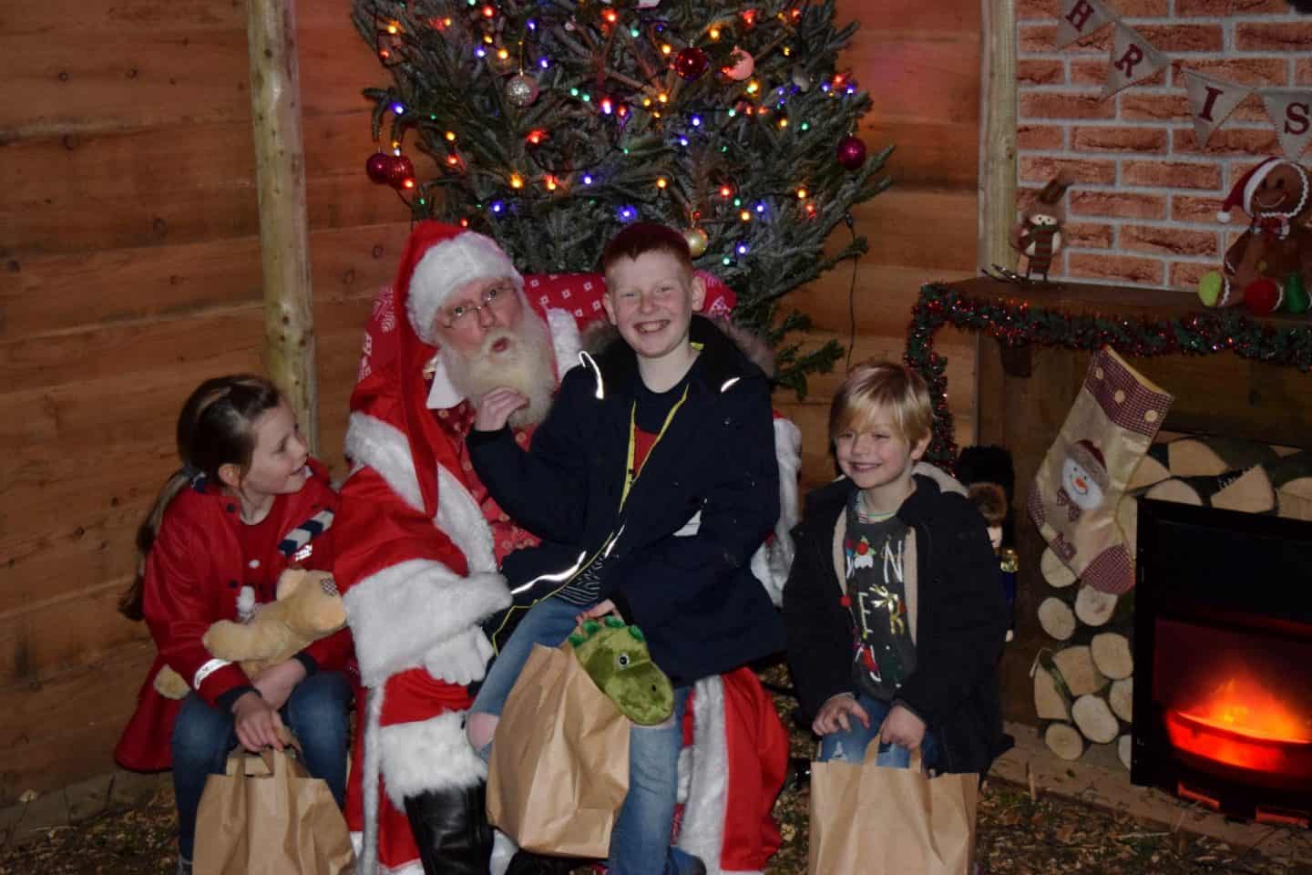 Father Christmas at Cockfields Farm Park