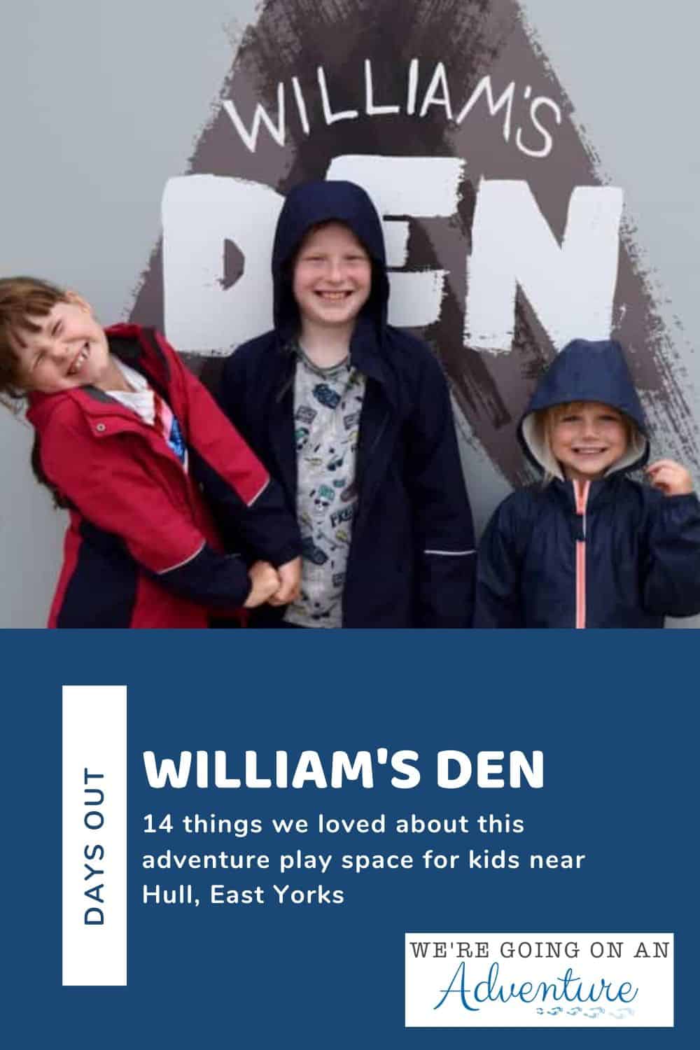 14 Reasons why we LOVED William's Den - an outdoor, adventure play space near Hull in East Yorkshire
We're going on an adventure | www.goingonanadventure.co.uk