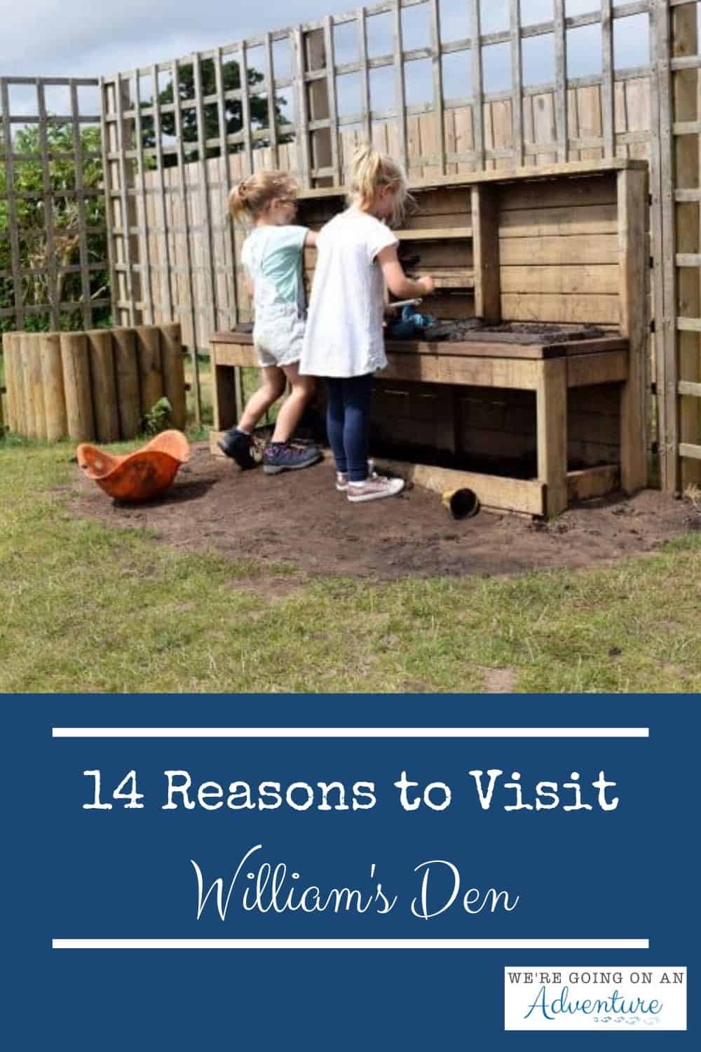 If you're looking for some outdoor fun for your children then you won't go far wrong with William's Den in East Yorkshire
We're going on an adventure | www.goingonanadventure.co.uk