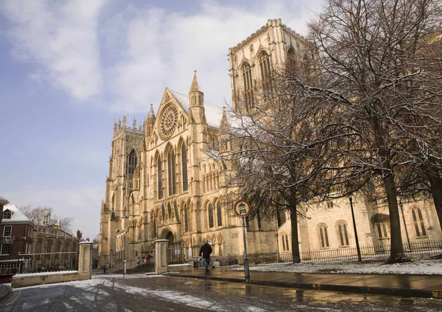 York Minster in the winter