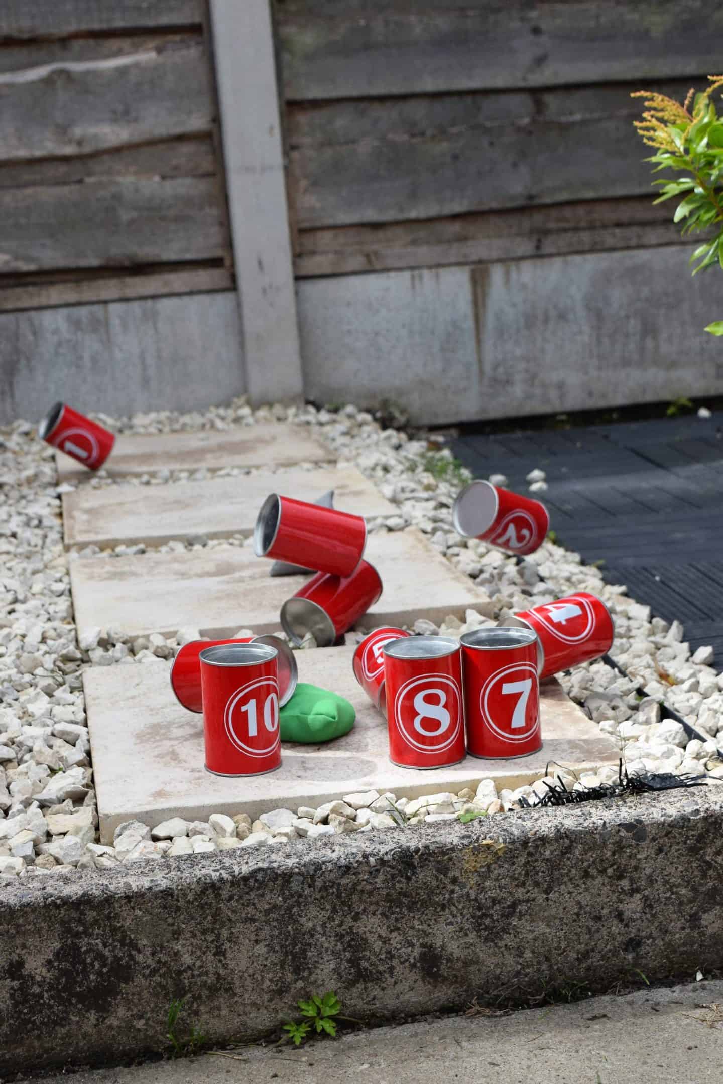 Tin can alley - garden party games