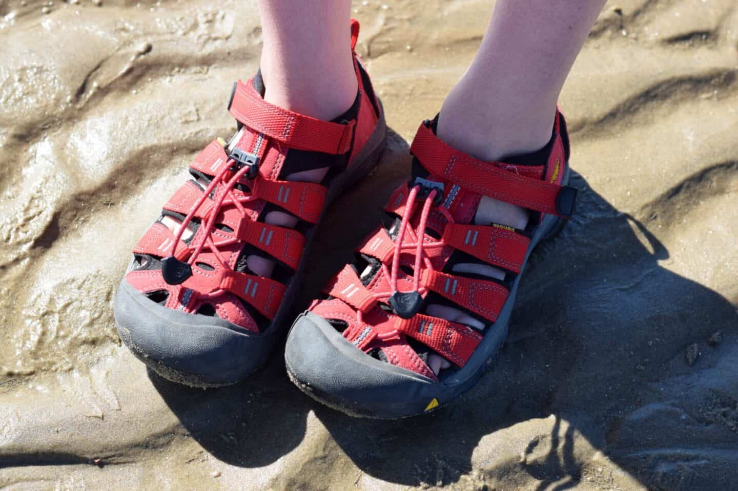 Keen sandals for outdoor adventures