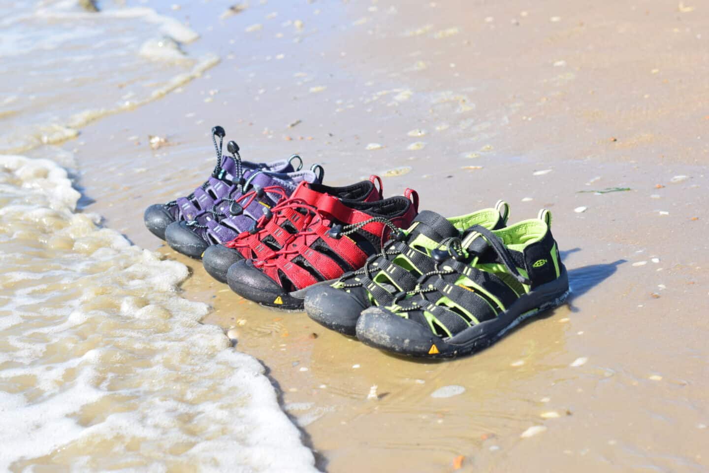 Keen Newport sandals can be worn in water