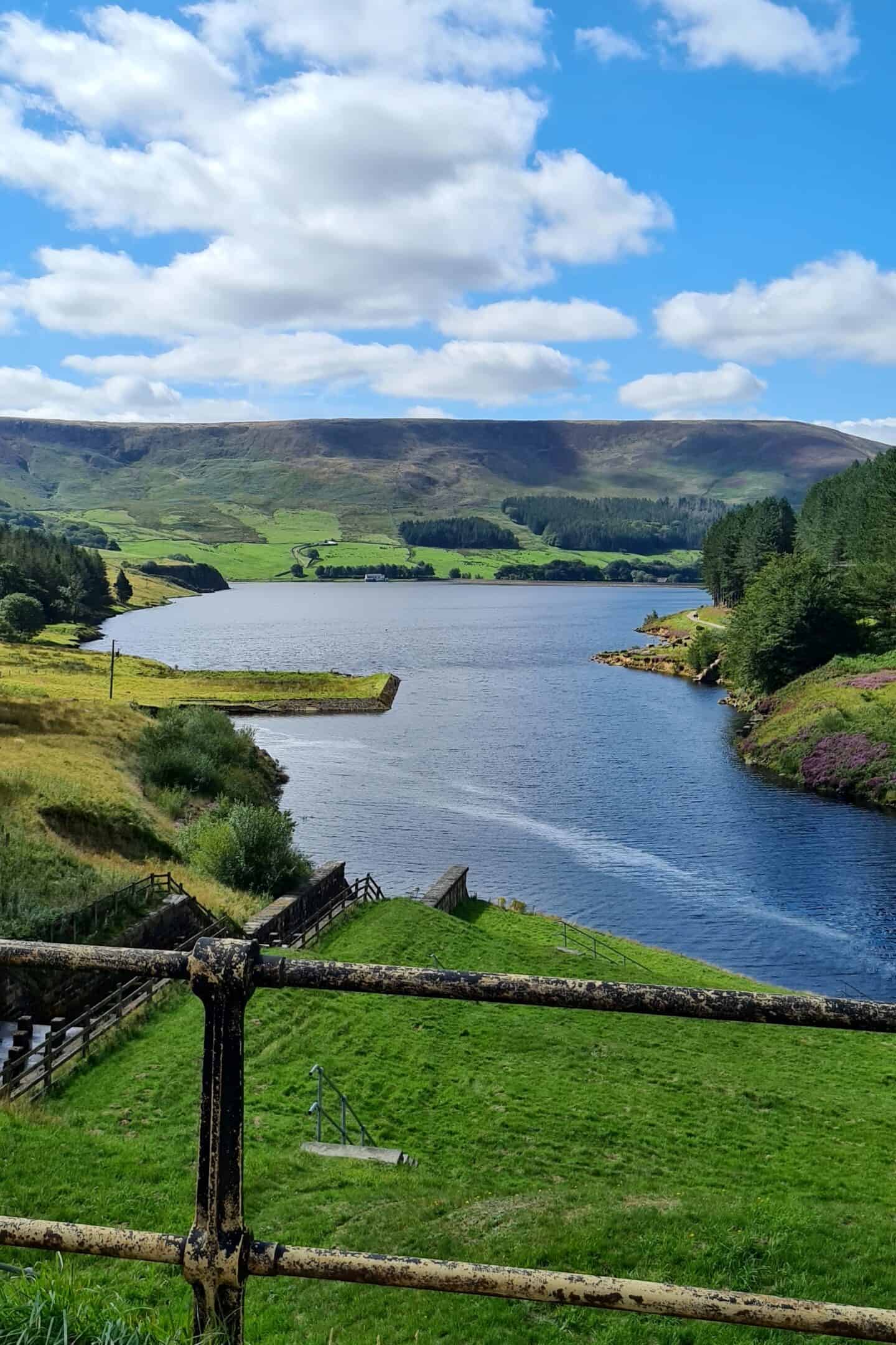 The main Dove Stone reservoir offers a 3 mile loop and stunning views making it one of our favourite dog walks