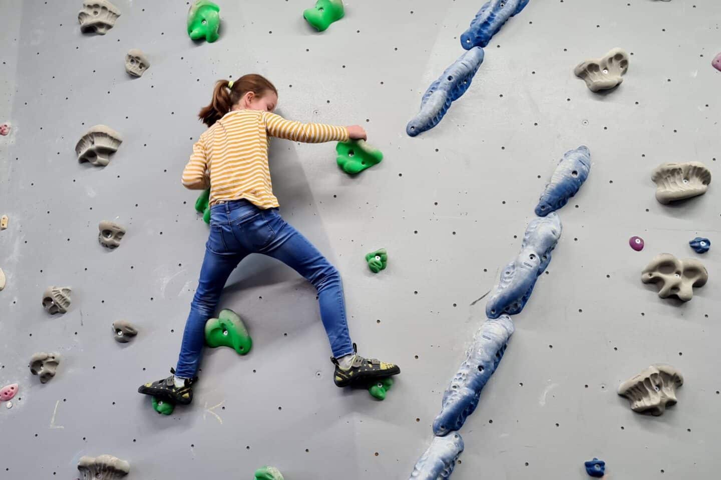 Pre-booked climbing sessions last for two or three hours depending on when you go