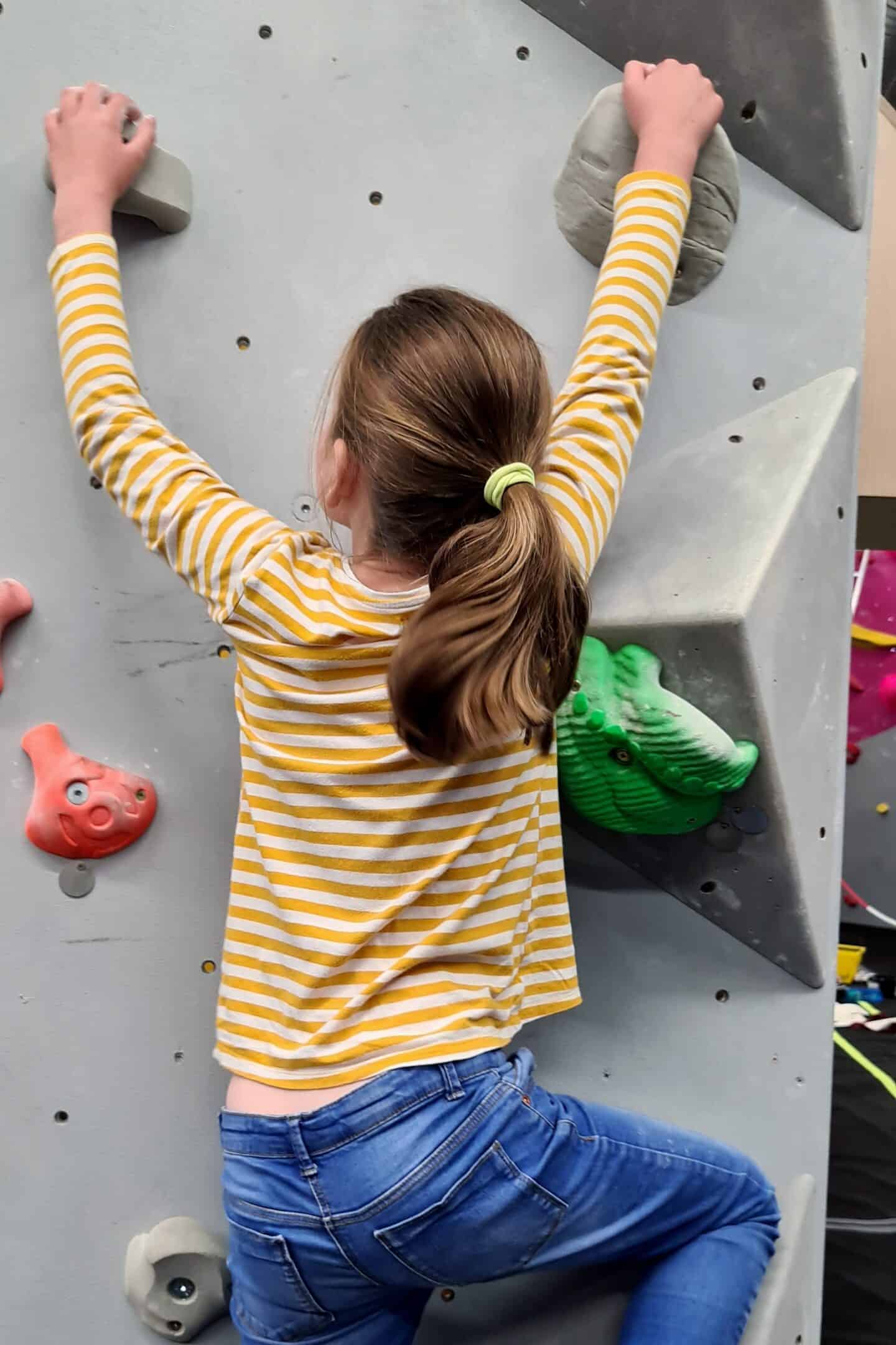 Climbing walls for children over the age of 7