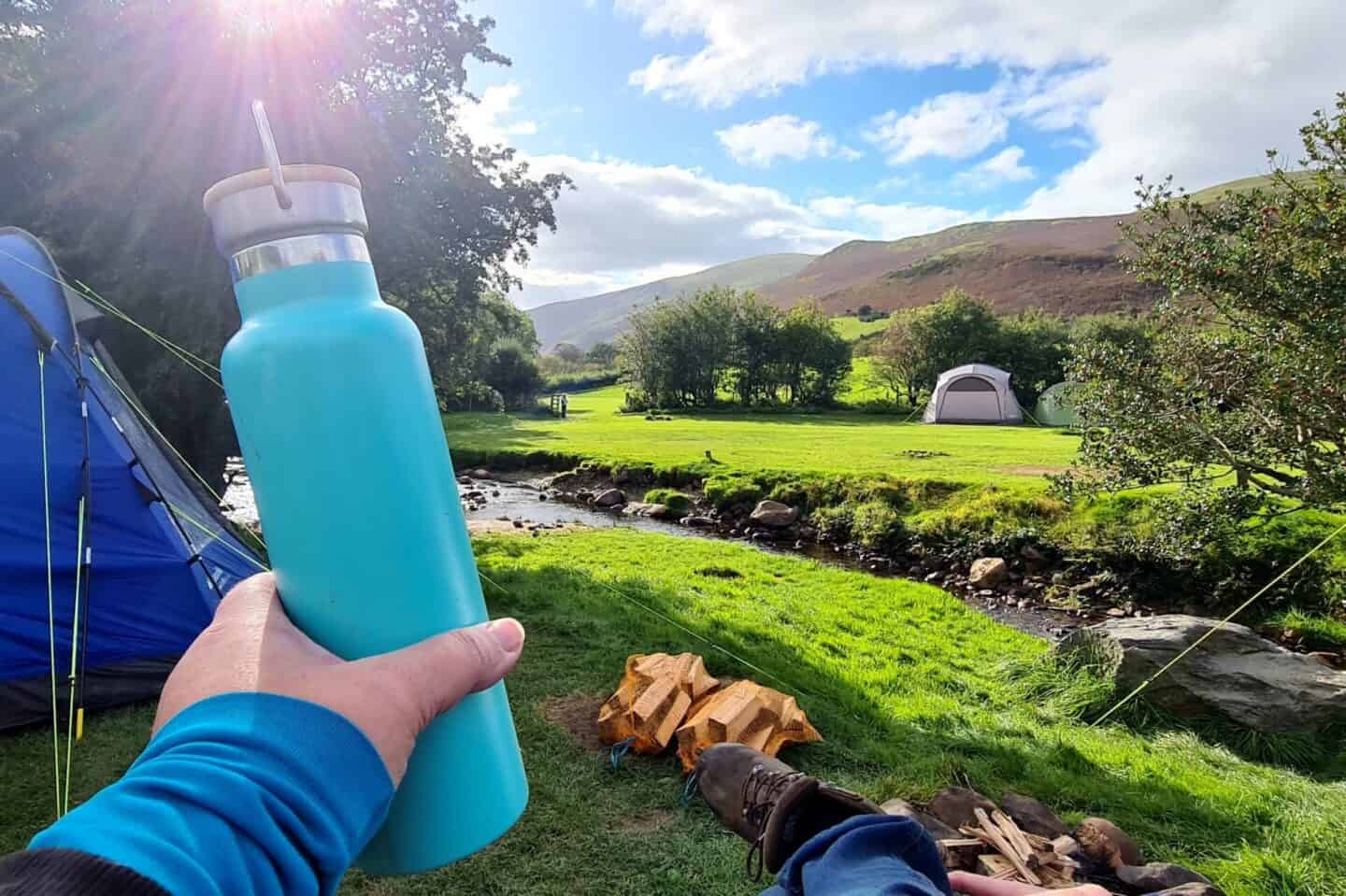 Late season camping with kids