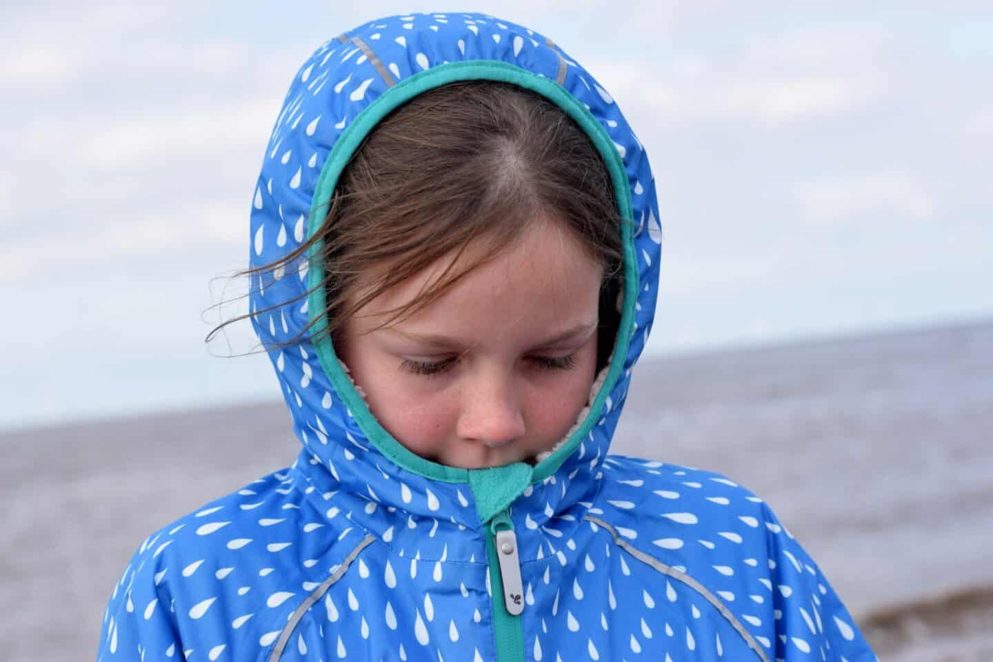 Cosy lined Muddy Puddles Ecosplash fleece lined jacket