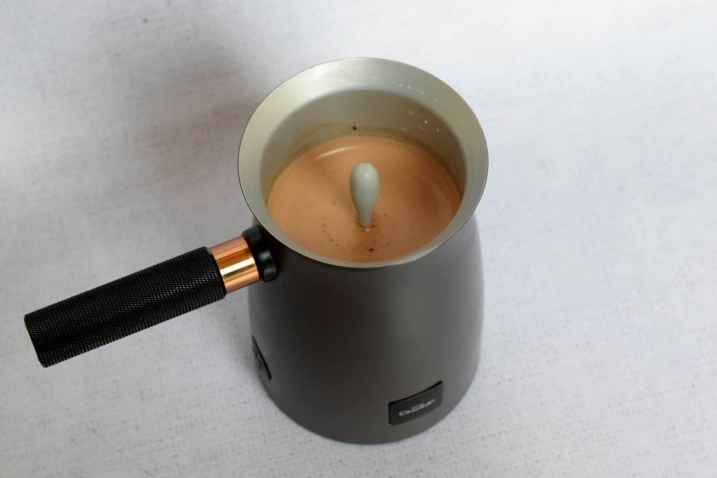 It takes the Velvetiser 2.5 minutes to make the best hot chocolate of your life