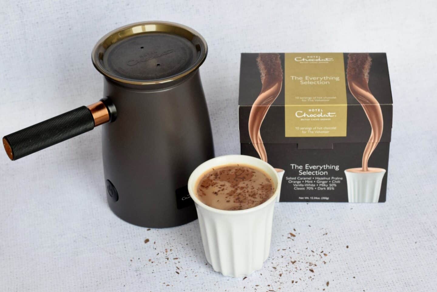 Hotel Chocolat Velvetiser - luxury hot chocolate machine