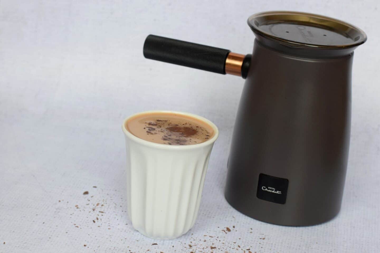 Grey matte velvetiser from Hotel Chocolat