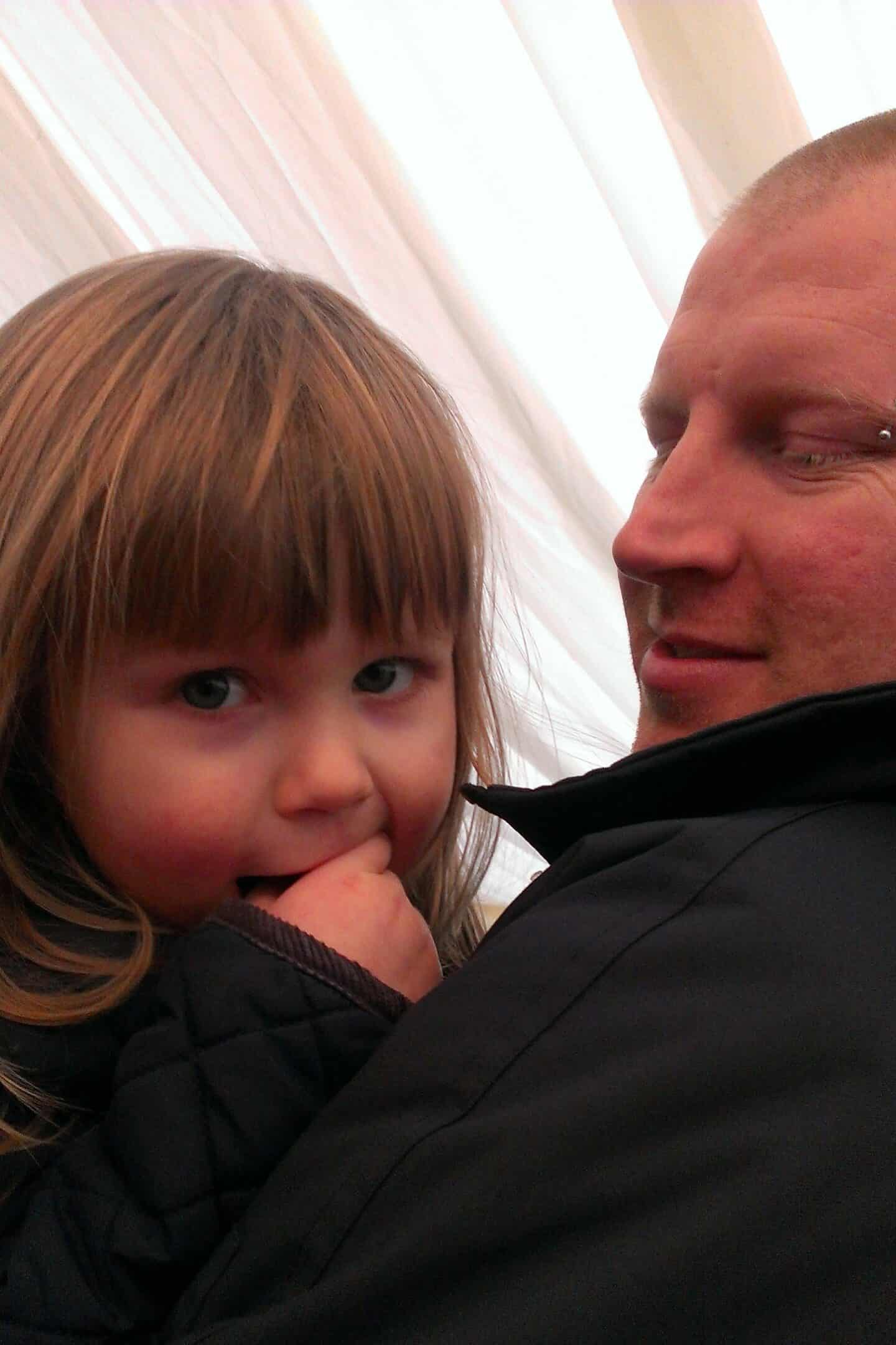 Waiting to see Father Christmas at Tatton Park