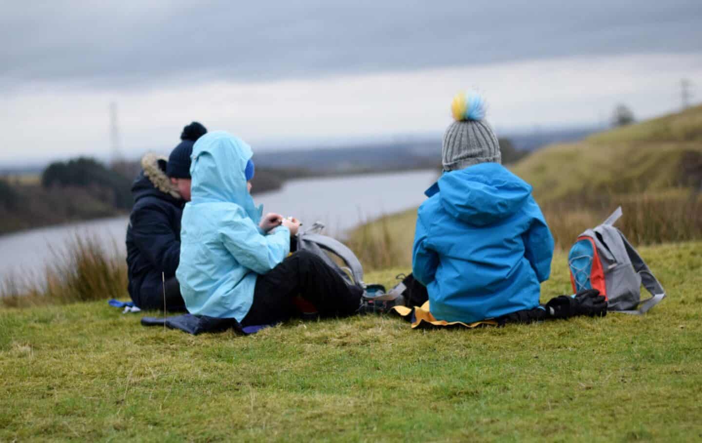 Hill top snack stop - Greenbooth Reservoir