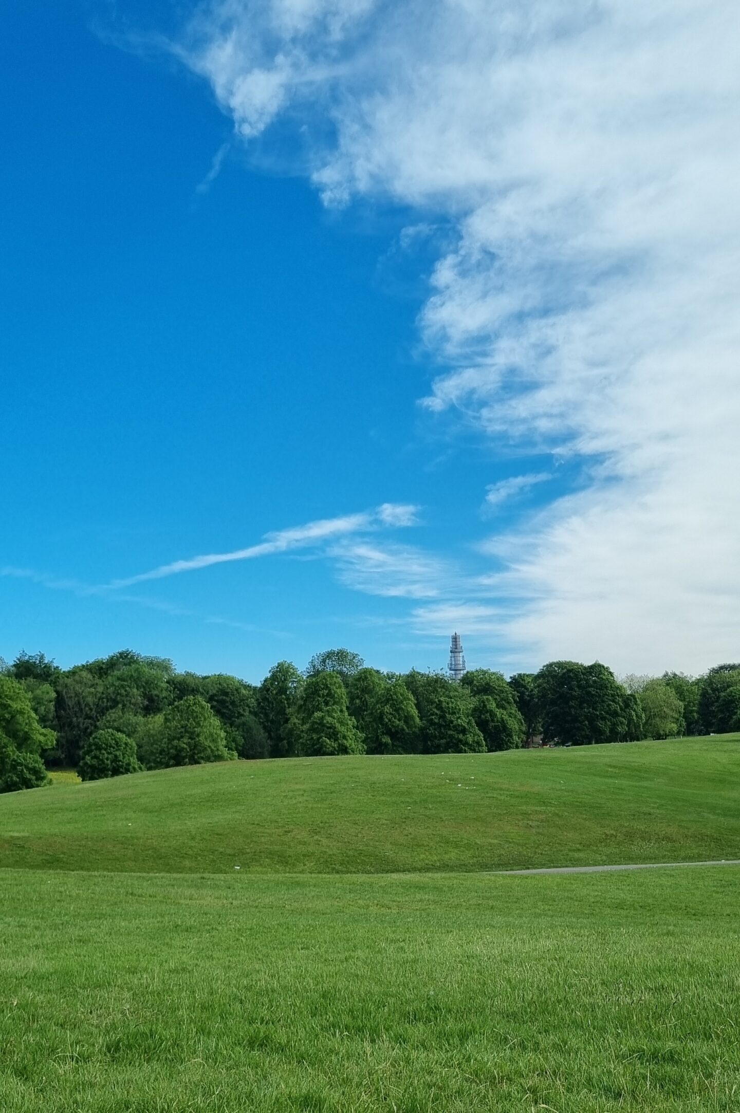 Heaton Park is lovely and quiet first thing in the morning