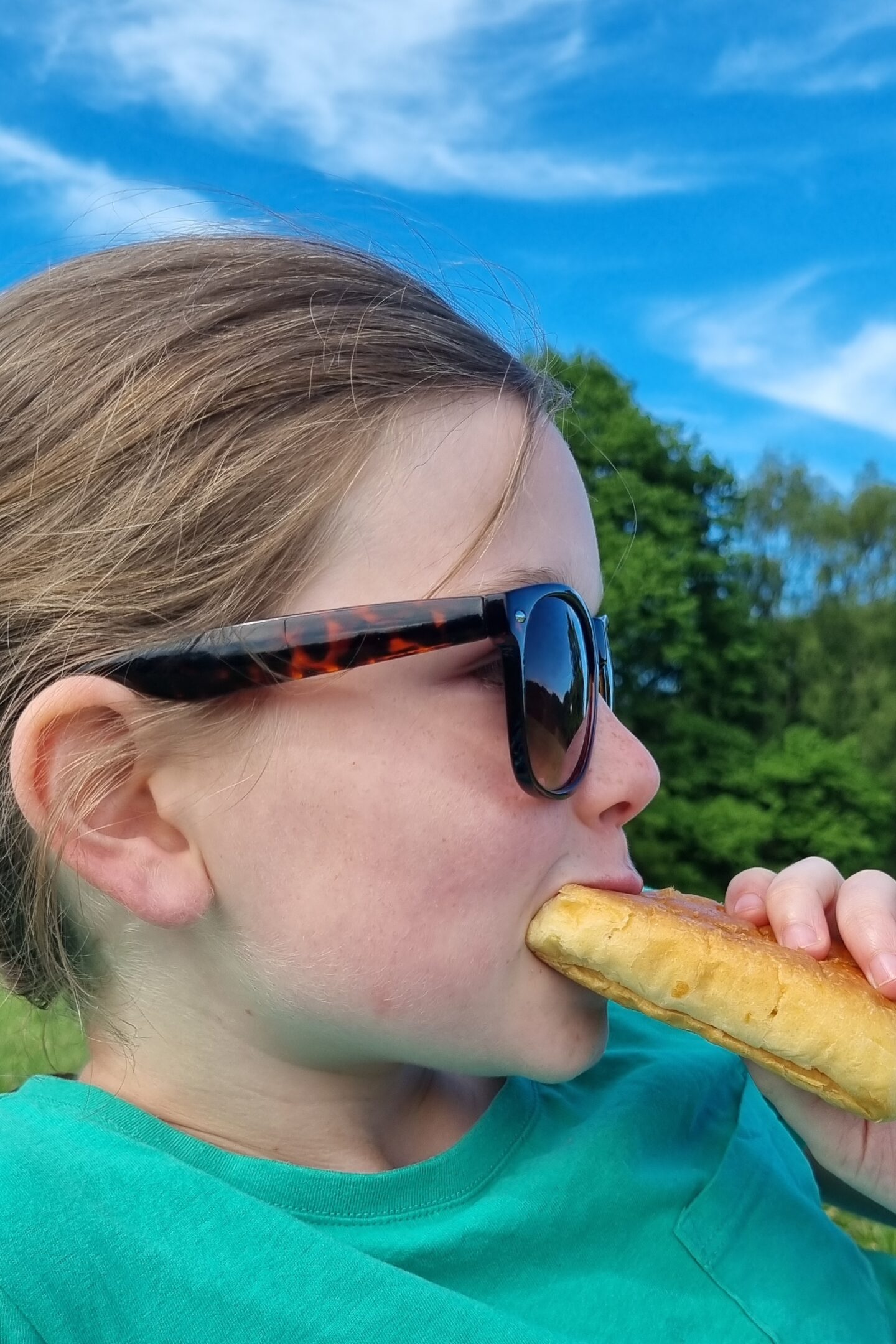 Pain au chocolat makes a great breakfast picnic food