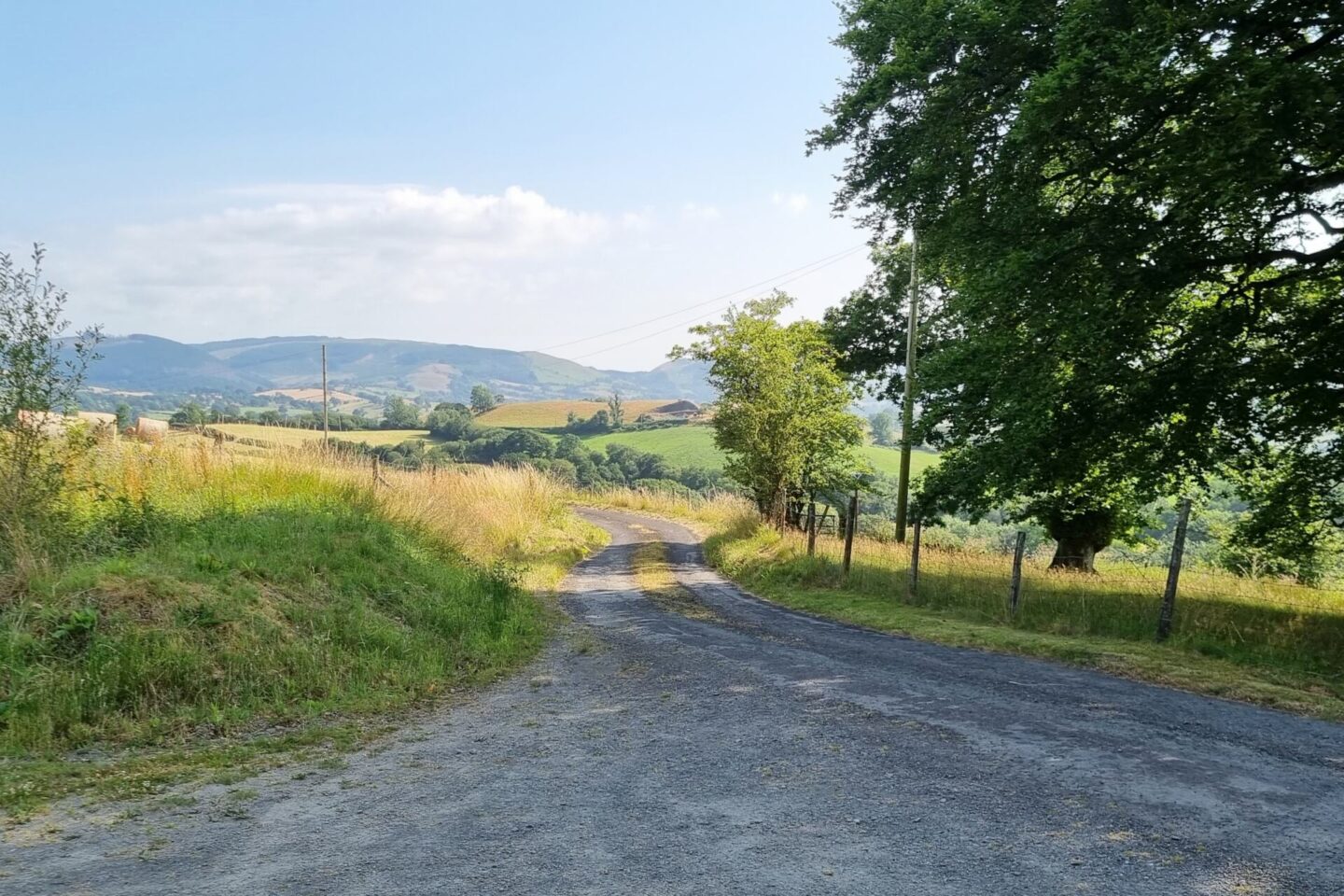 single track roads make for slow and steady driving