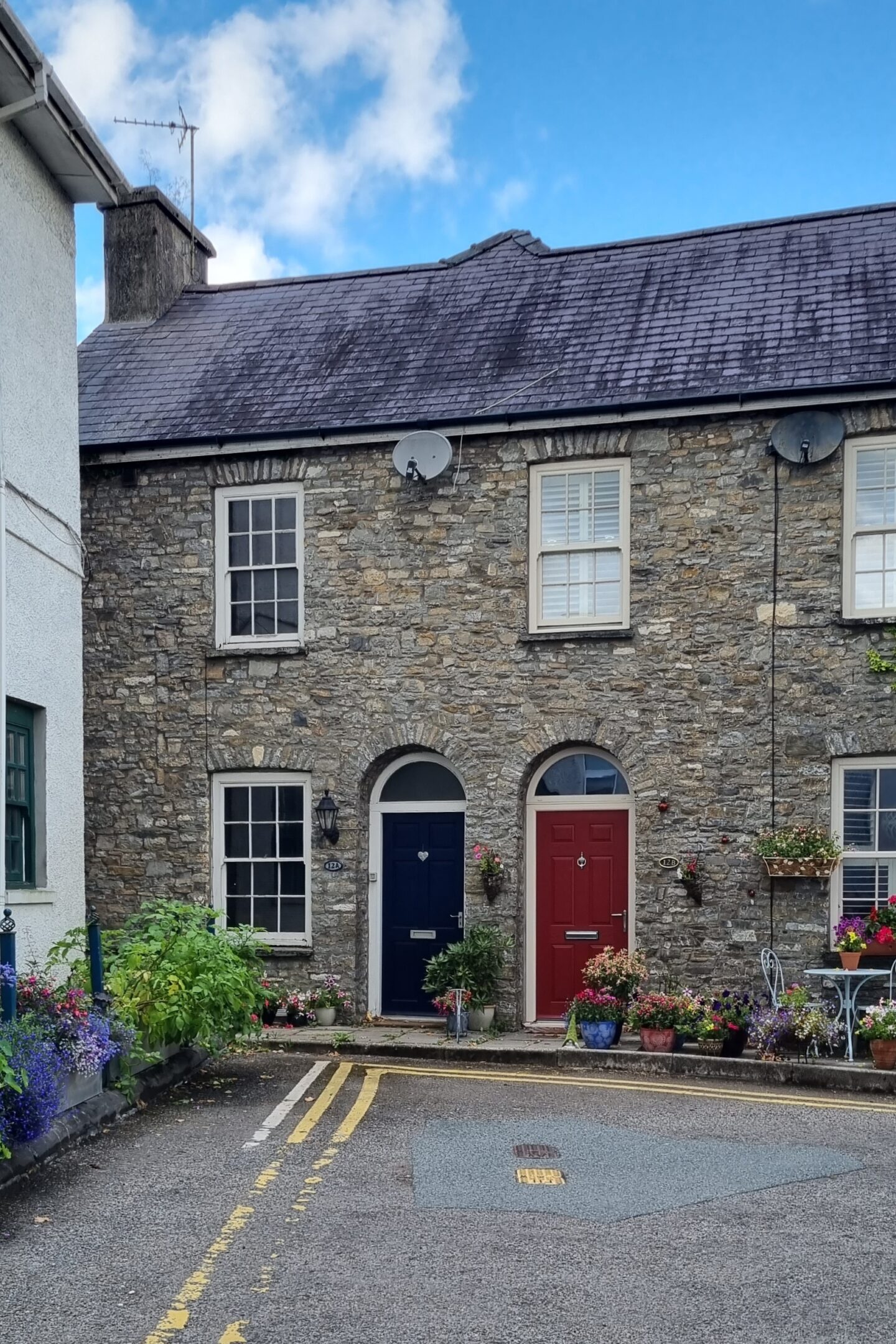 Pretty houses in Llandeilo