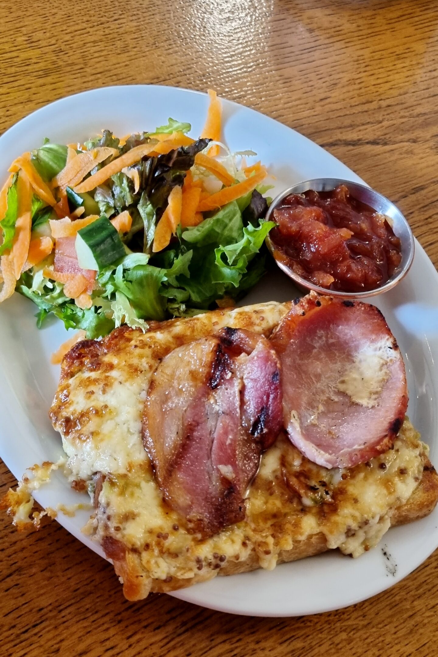 Welsh Rarebit at The Castle Hotel, Llandovery