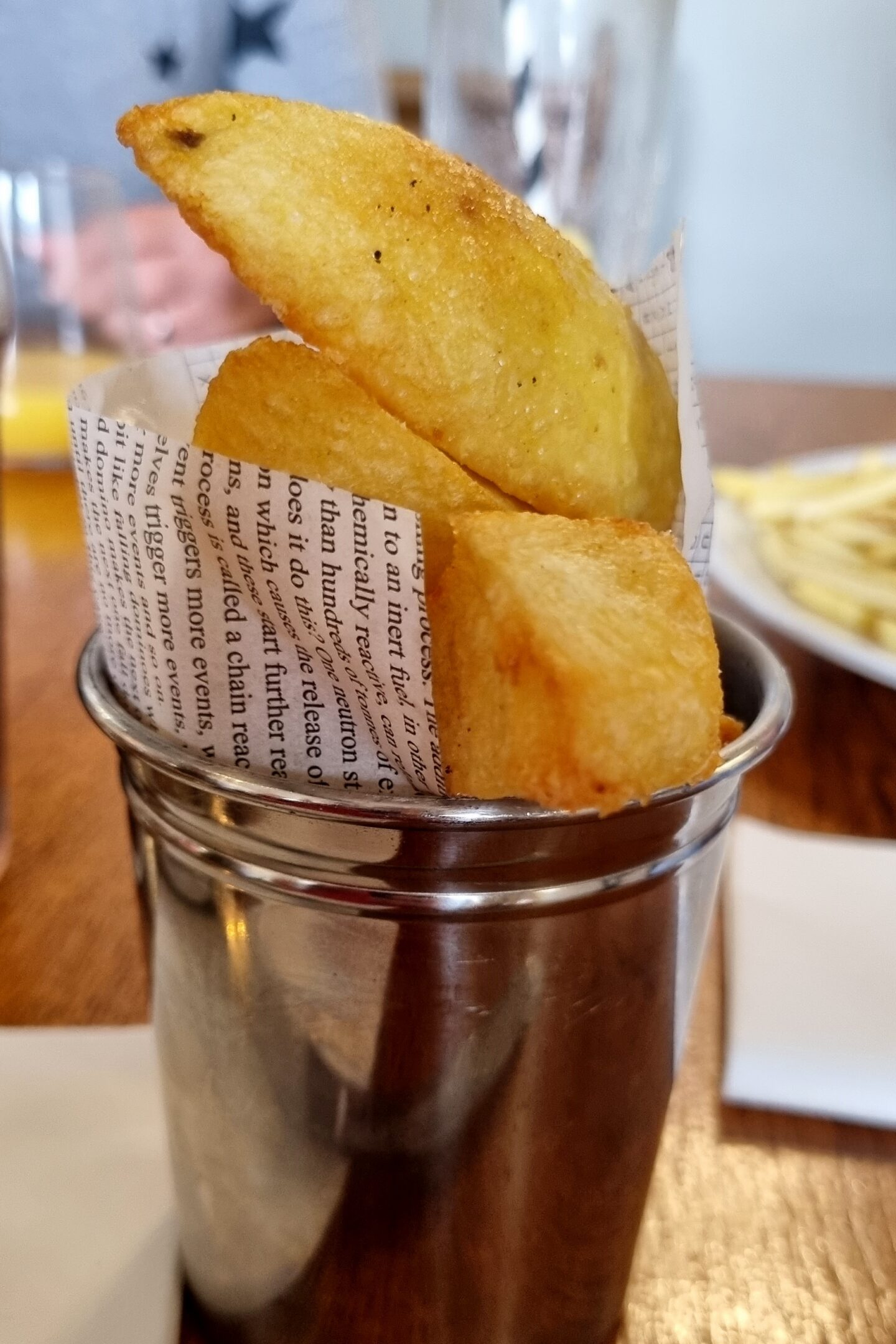 Chips at The Castle Hotel, Llandovery