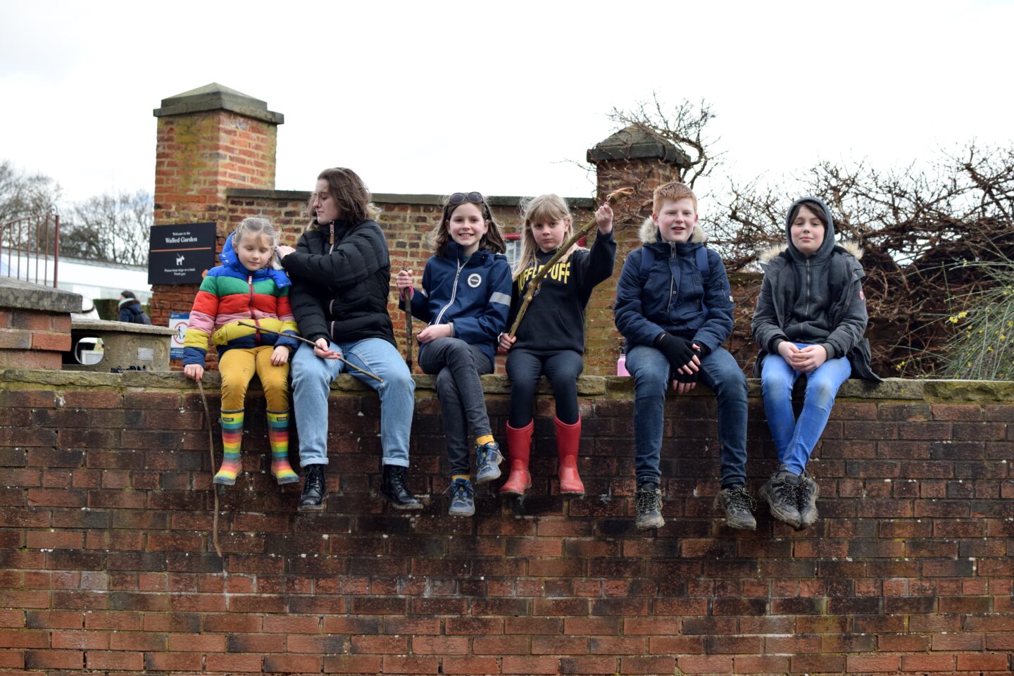 The squad at Temple Newsam