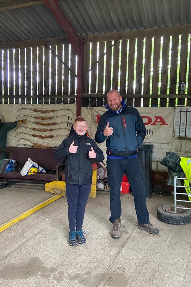 Dulais Valley Quads near Neath - ready to get started