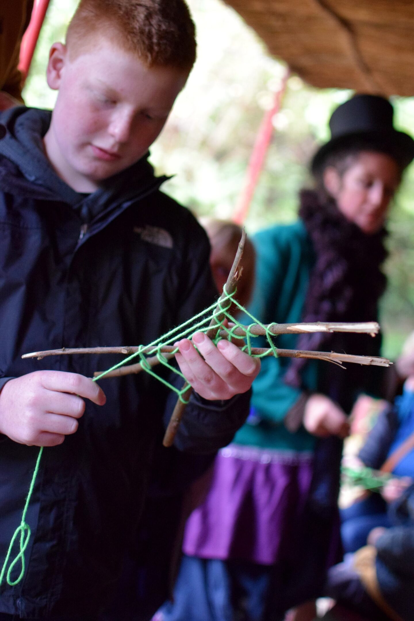 Halloween craft at Gower Heritage Centre