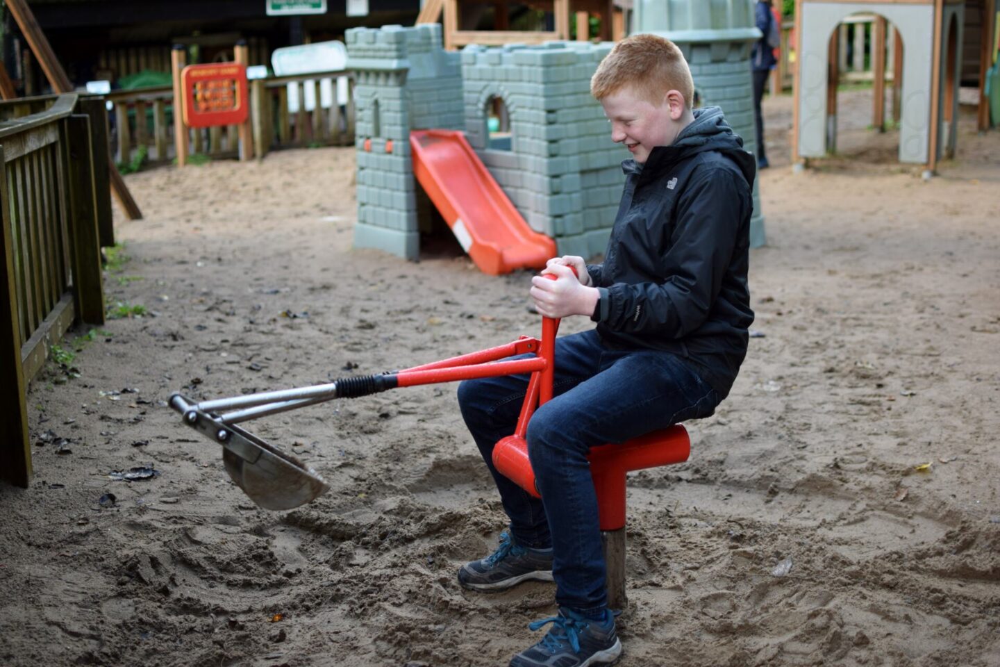 Gower Heritage Centre sand pit and play area
