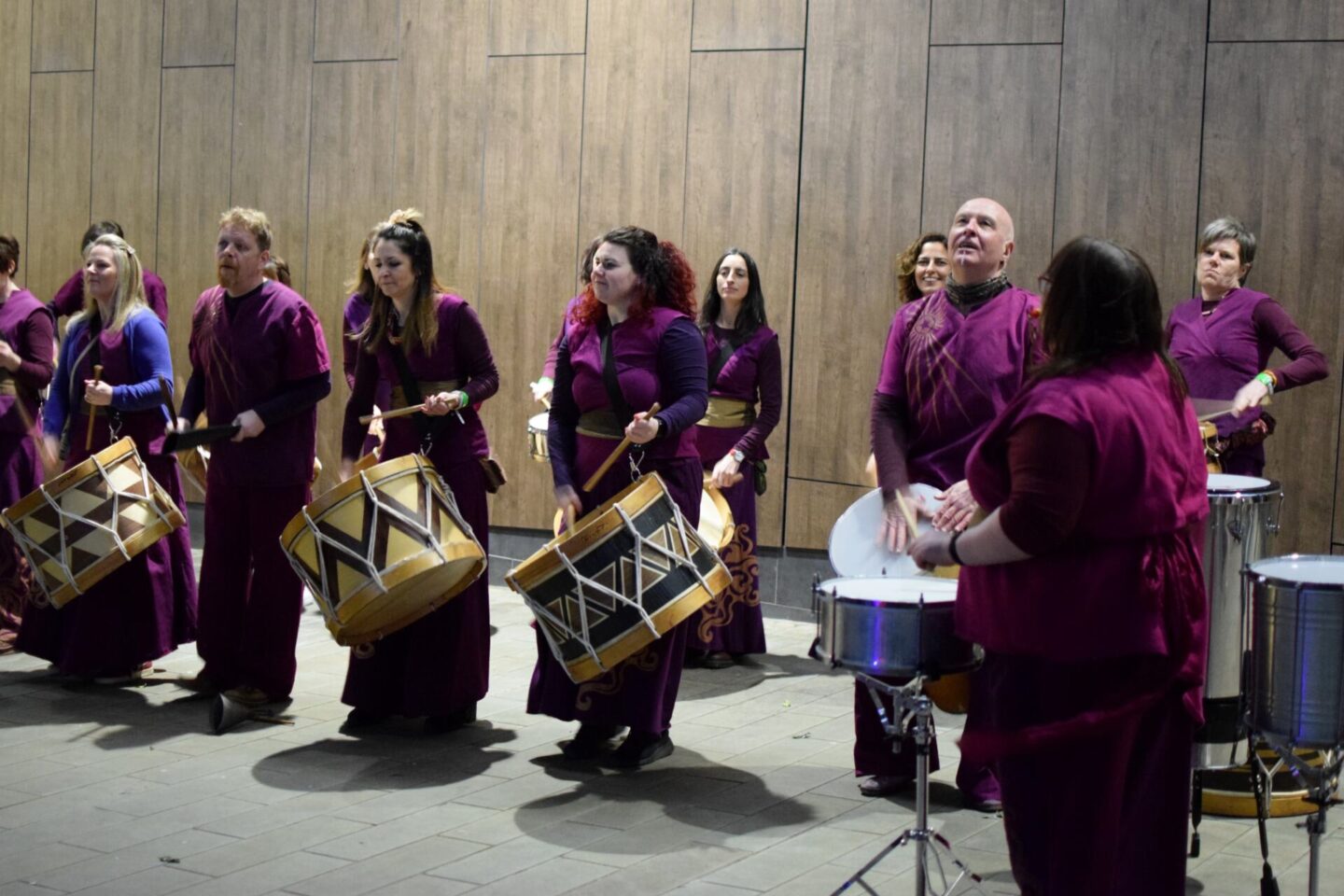 Juba Do Leão performing at Illuminate Oldham