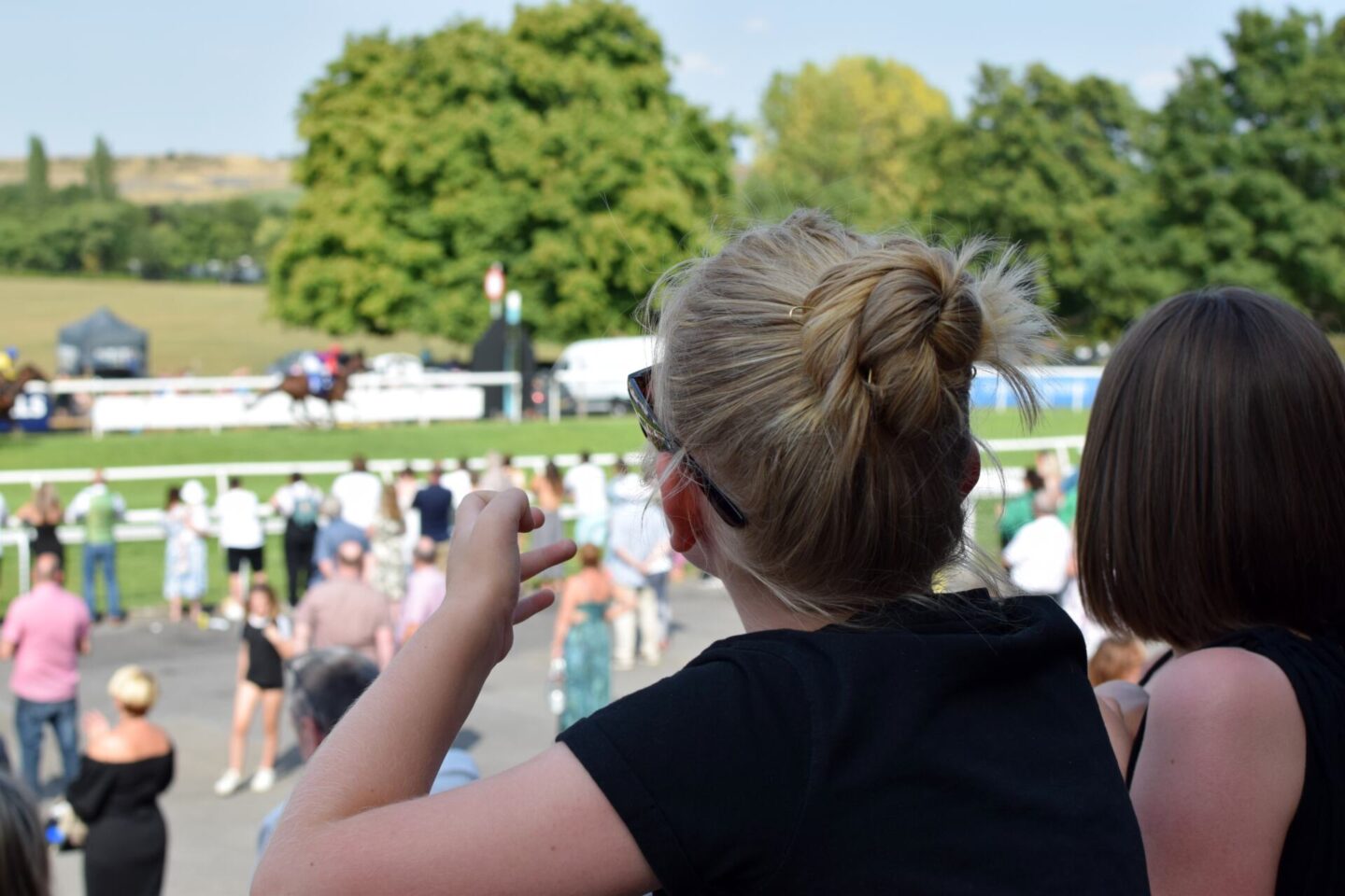 Premier Enclosure tickets mean you can be right at the Winning Post