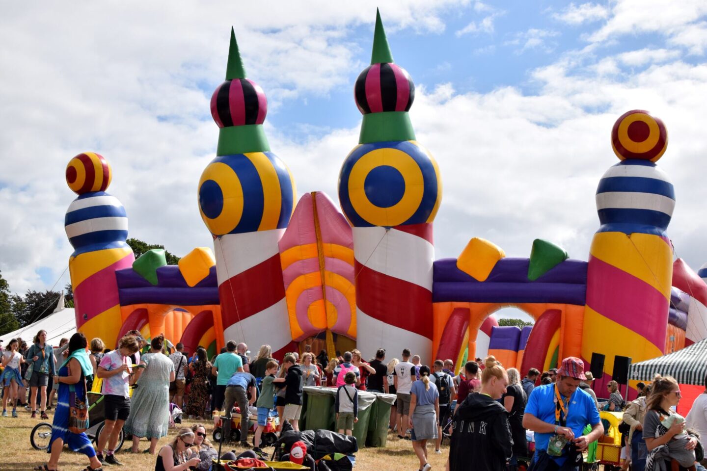 world's biggest bouncy castle