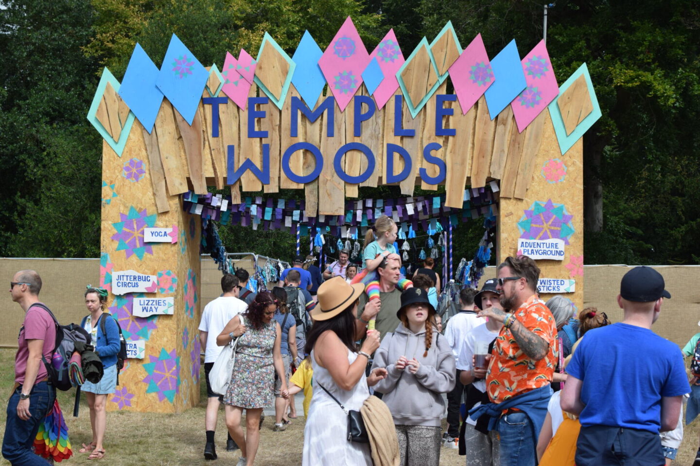 Entrance to Temple Woods
