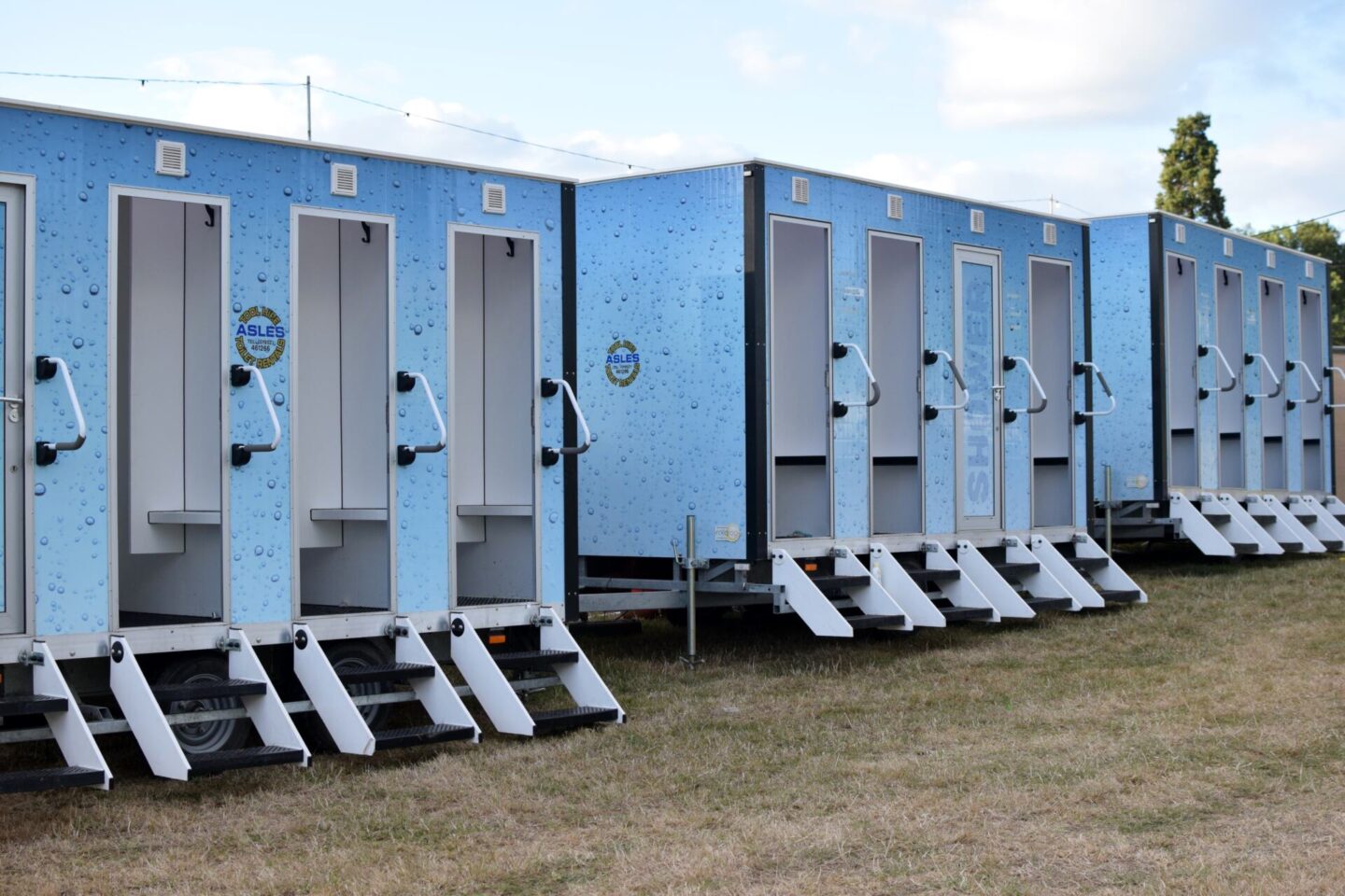 Camp Bestival showers
