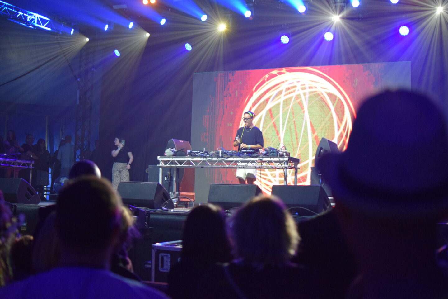 Gok Wan playing 90s house classics at Camp Bestival Shropshire